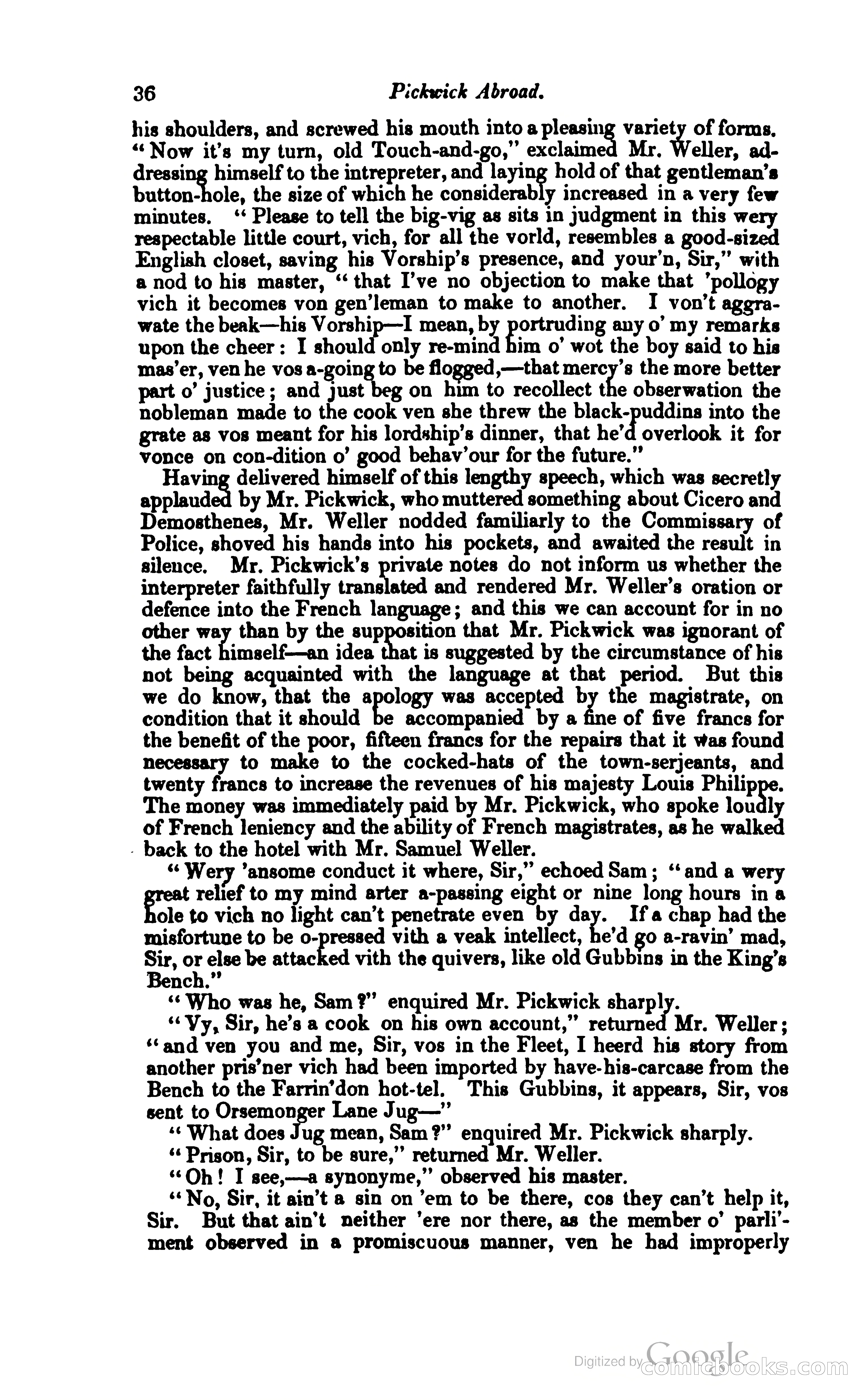 Pickwick Abroad: or, The Tour in France — page 65 of 400