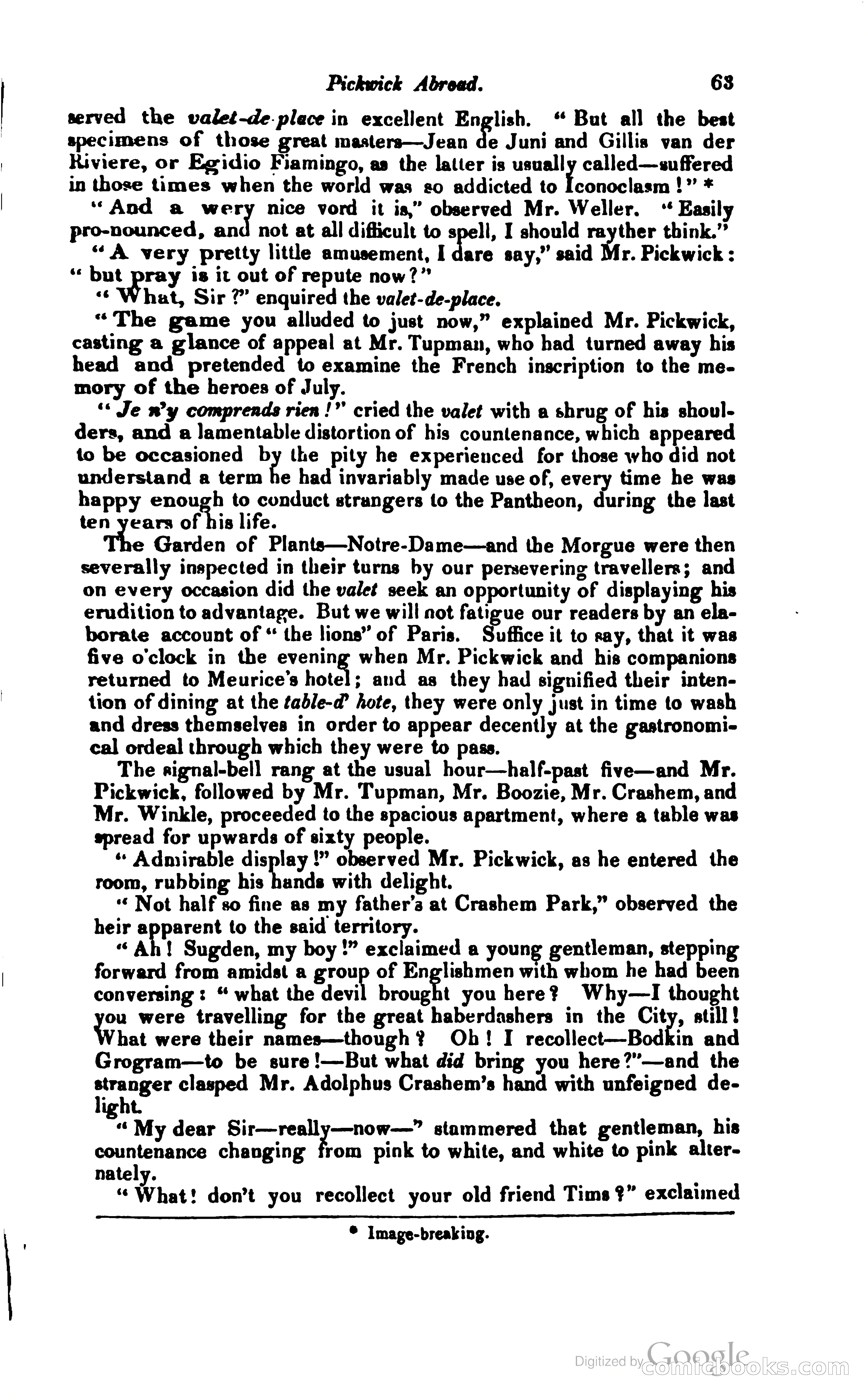 Pickwick Abroad: or, The Tour in France — page 96 of 400