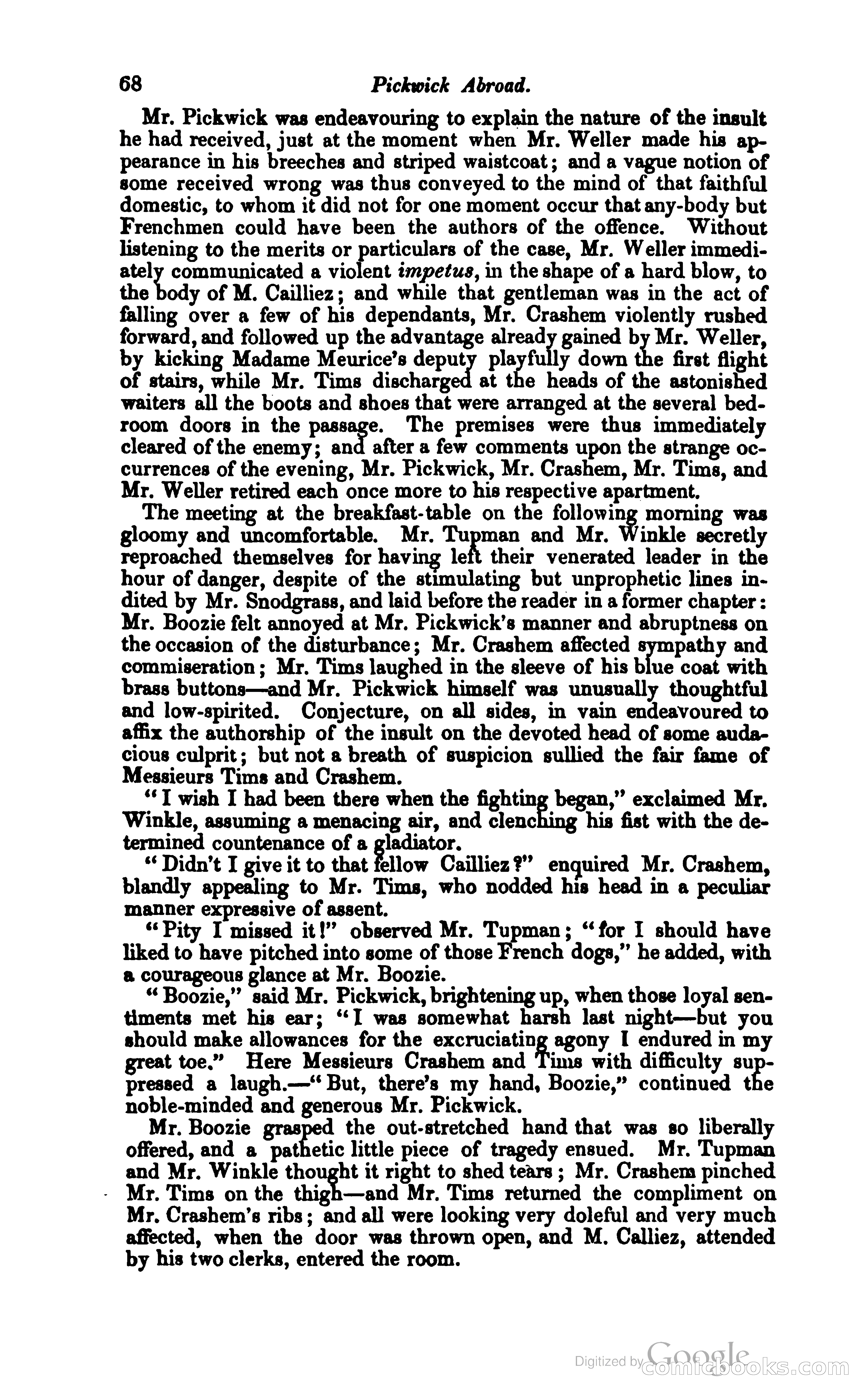 Pickwick Abroad: or, The Tour in France — page 101 of 400