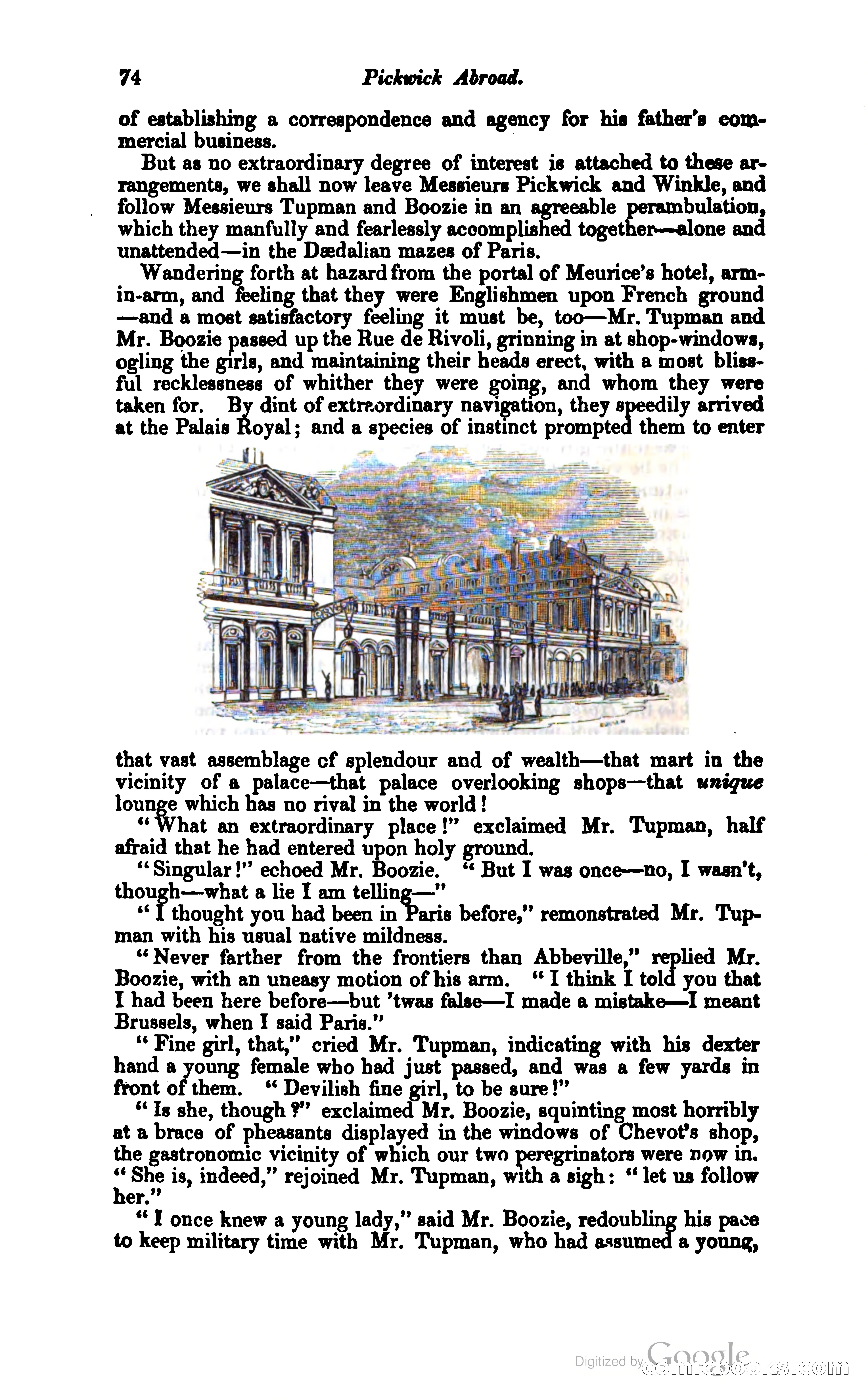 Pickwick Abroad: or, The Tour in France — page 107 of 400