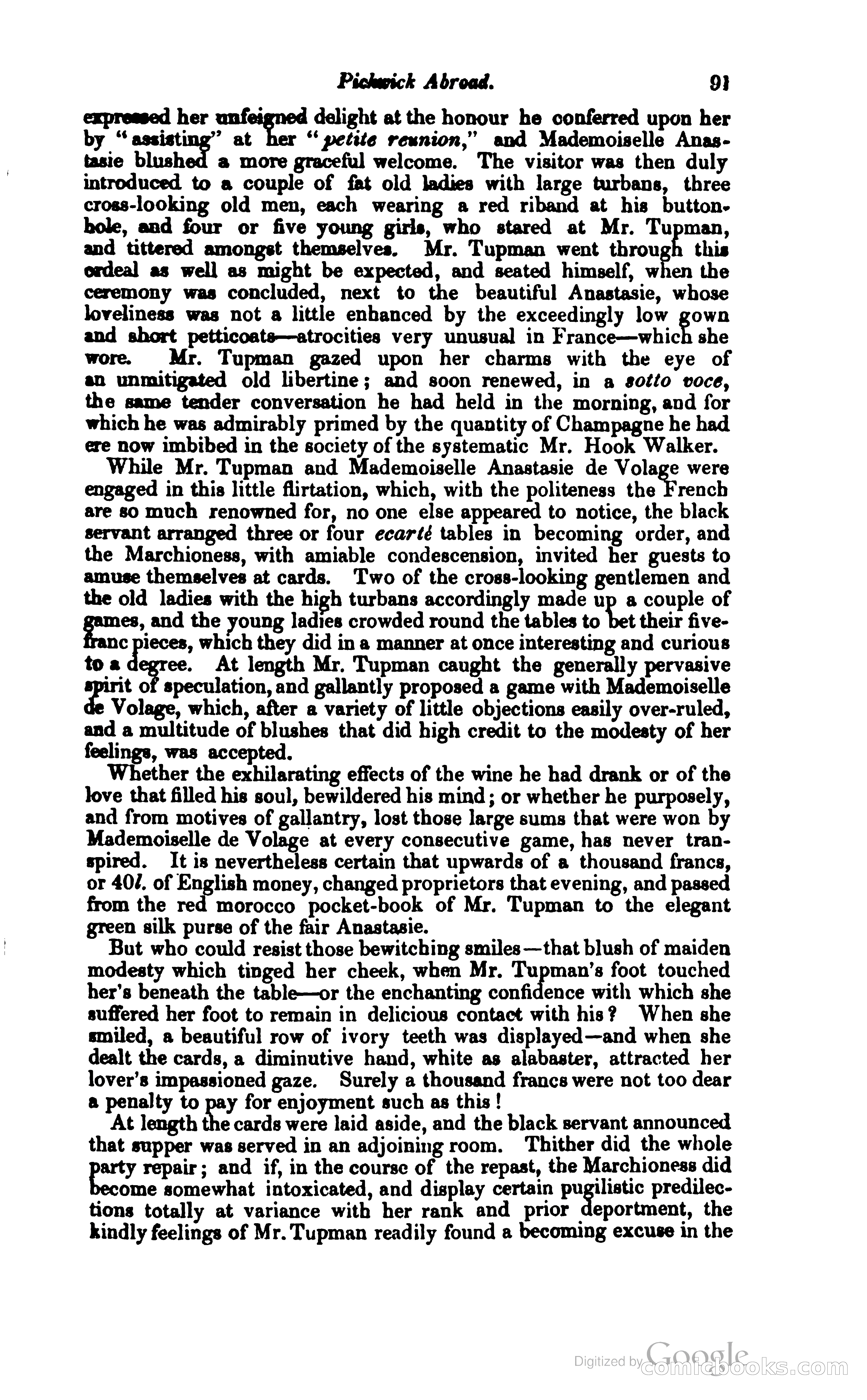 Pickwick Abroad: or, The Tour in France — page 128 of 400