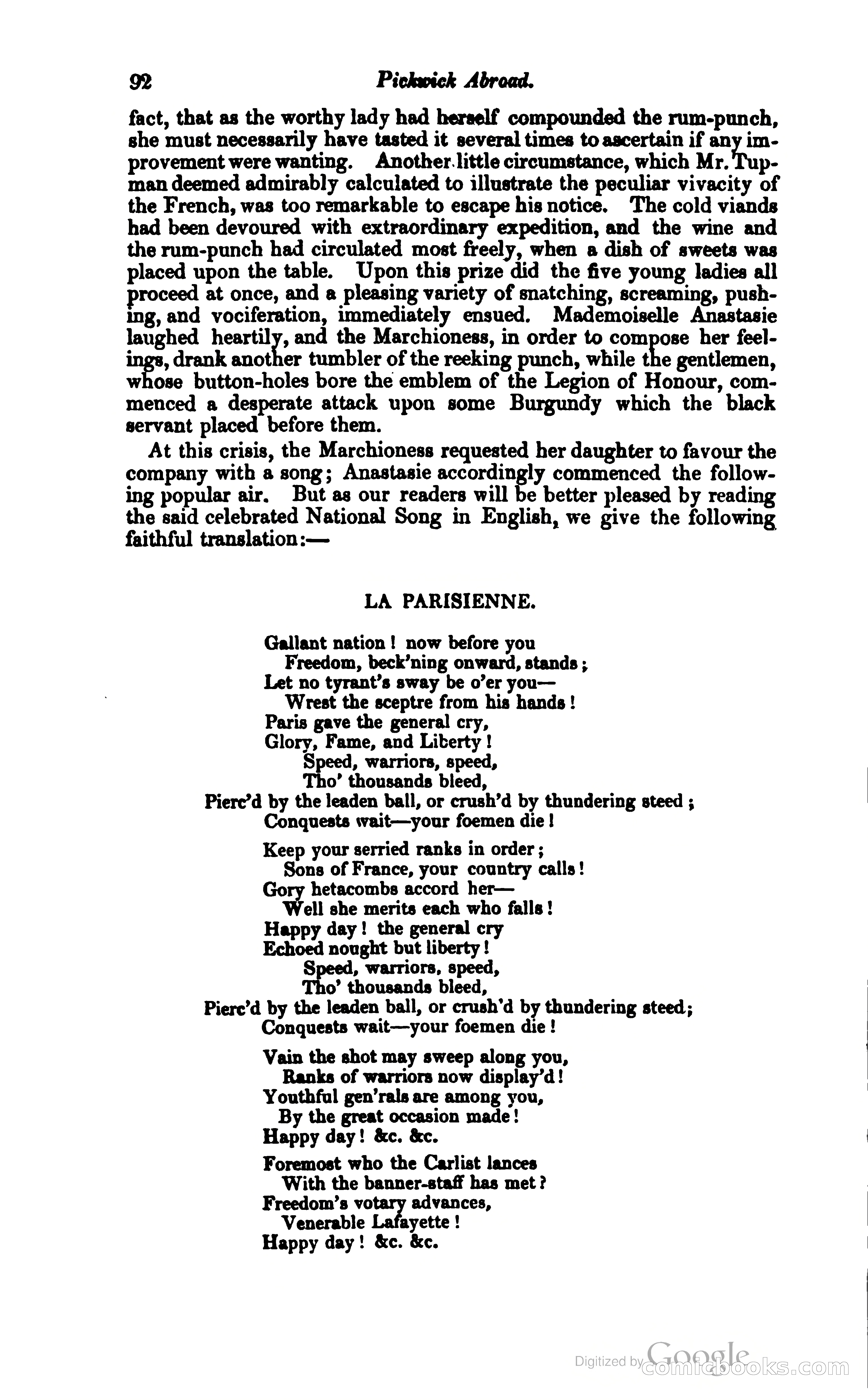 Pickwick Abroad: or, The Tour in France — page 129 of 400