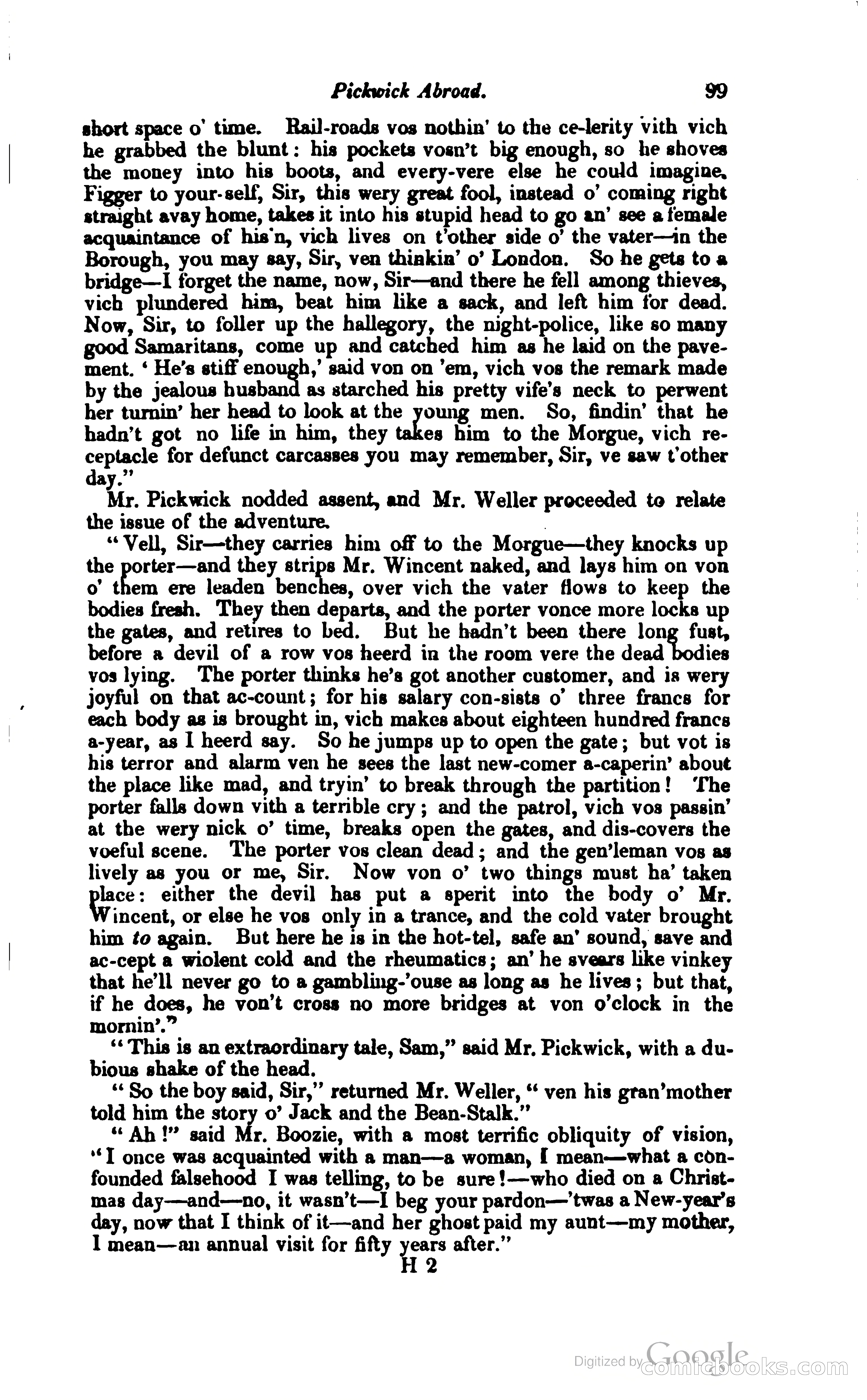 Pickwick Abroad: or, The Tour in France — page 136 of 400