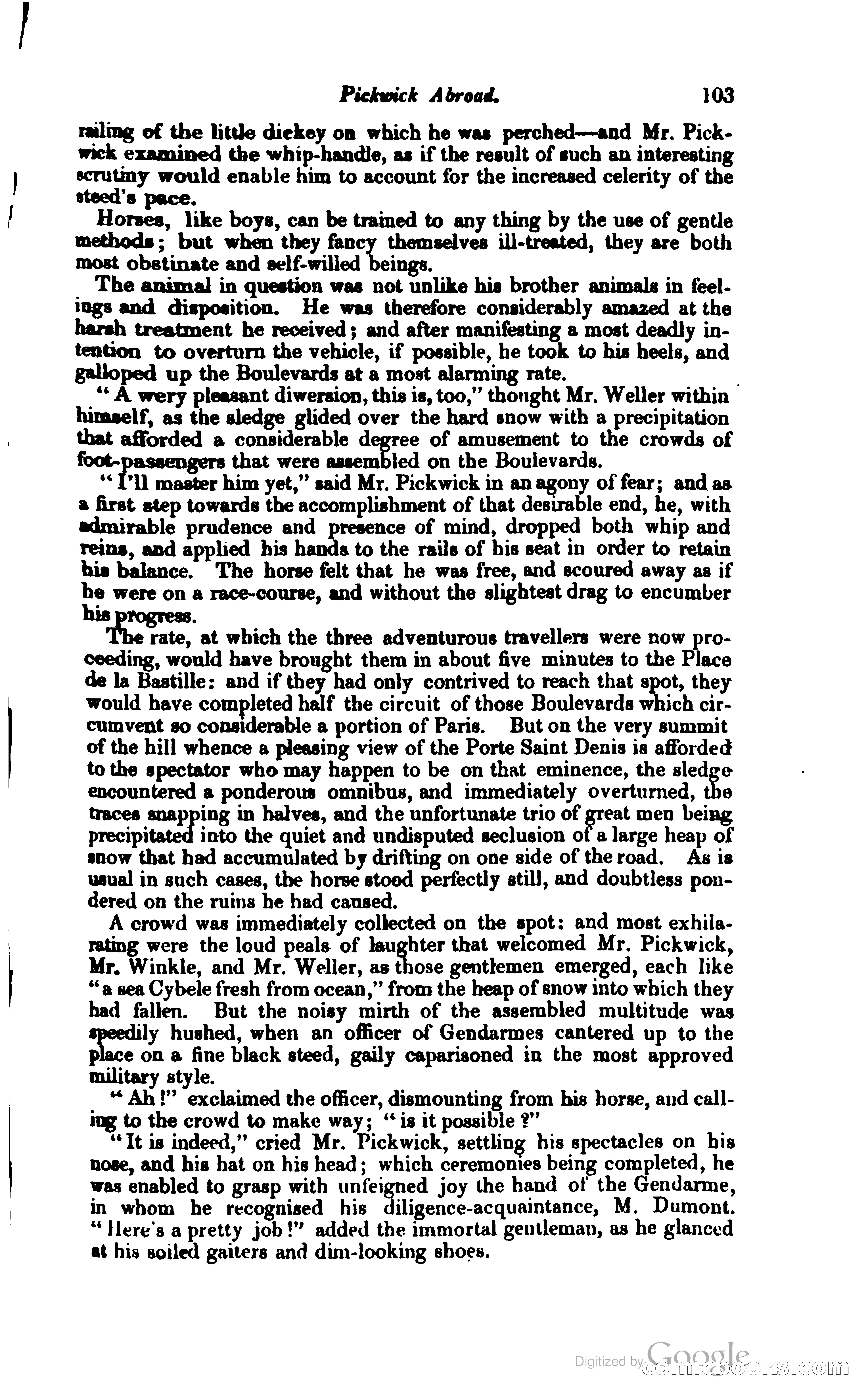 Pickwick Abroad: or, The Tour in France — page 140 of 400