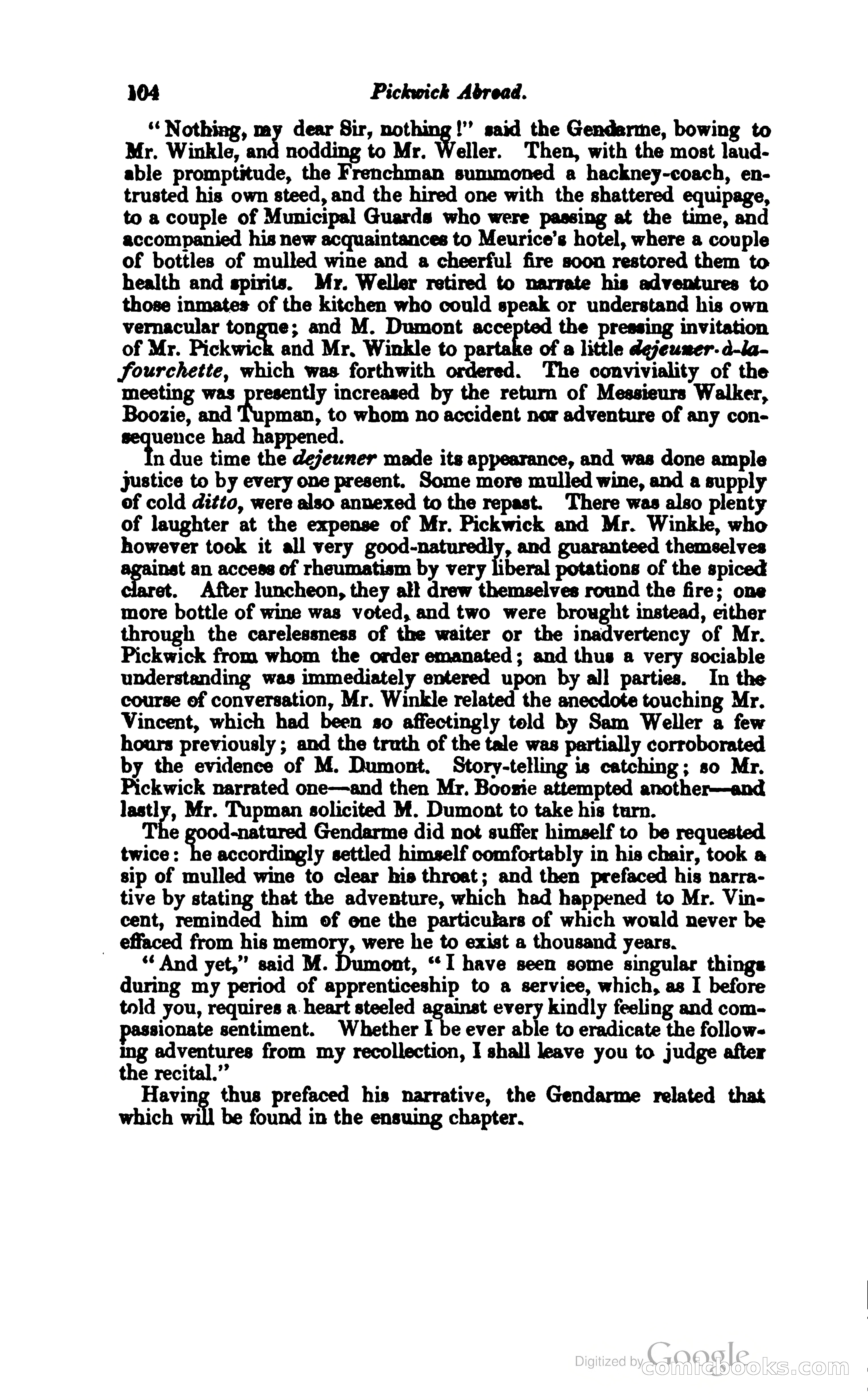 Pickwick Abroad: or, The Tour in France — page 141 of 400