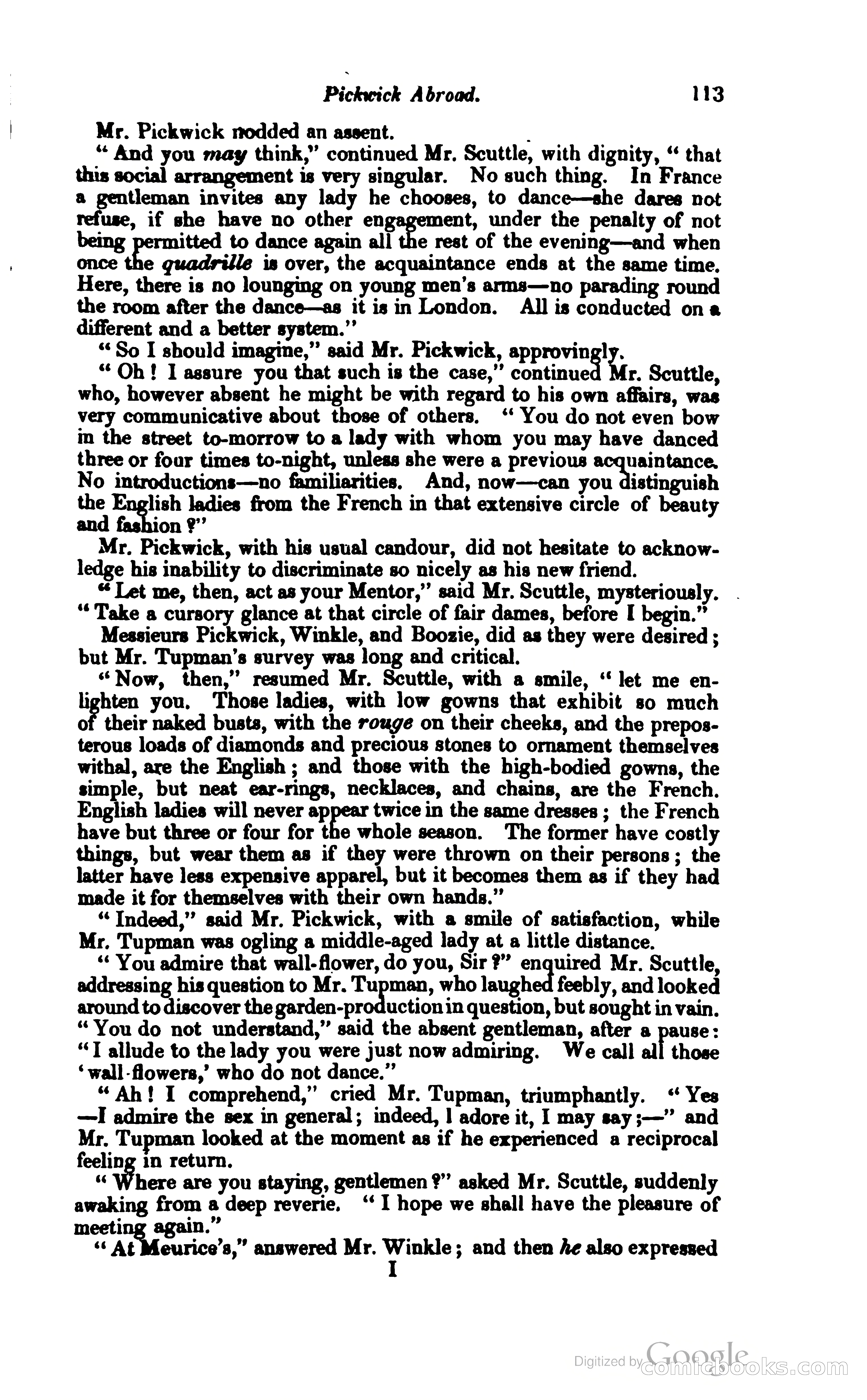 Pickwick Abroad: or, The Tour in France — page 154 of 400