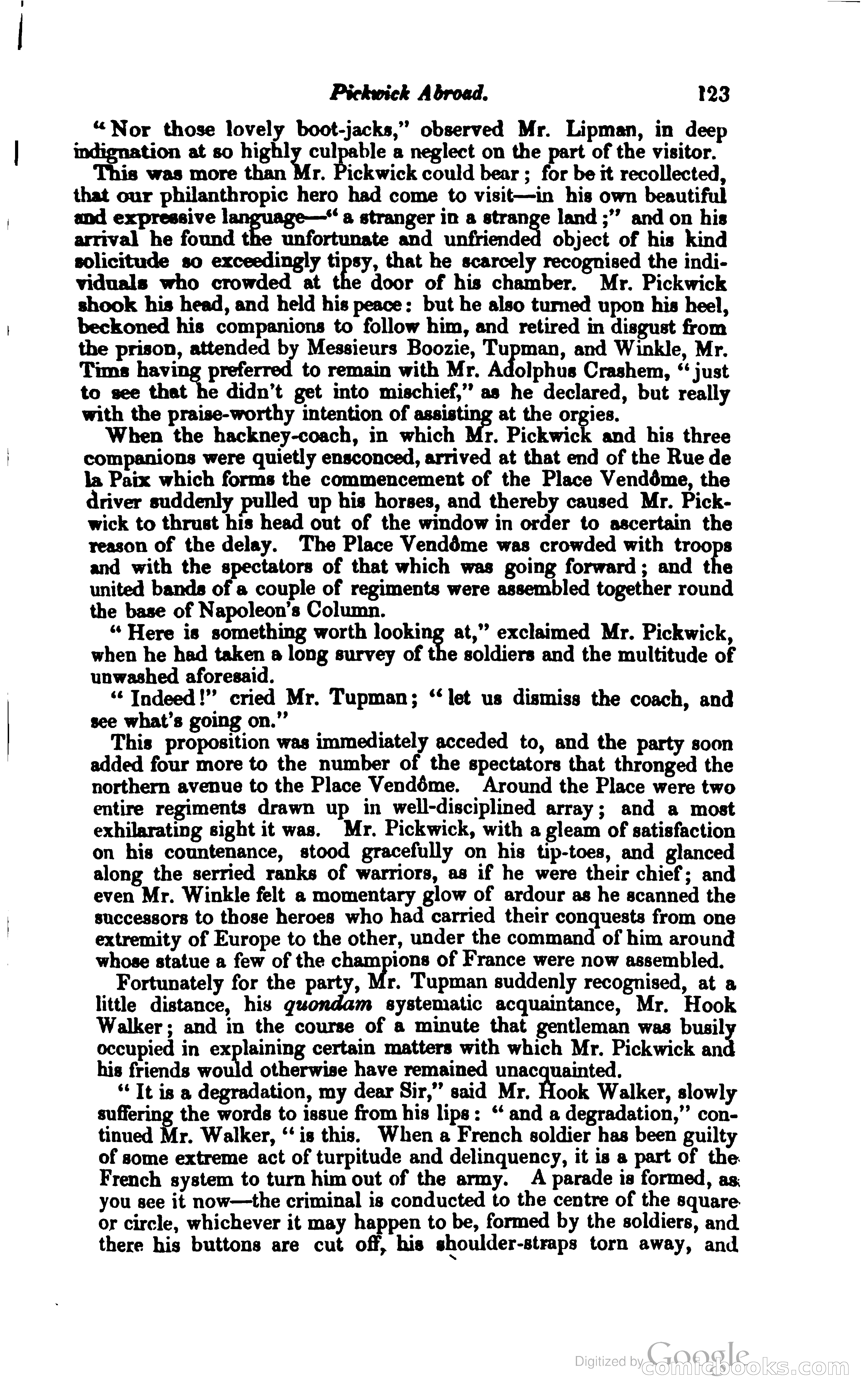 Pickwick Abroad: or, The Tour in France — page 164 of 400