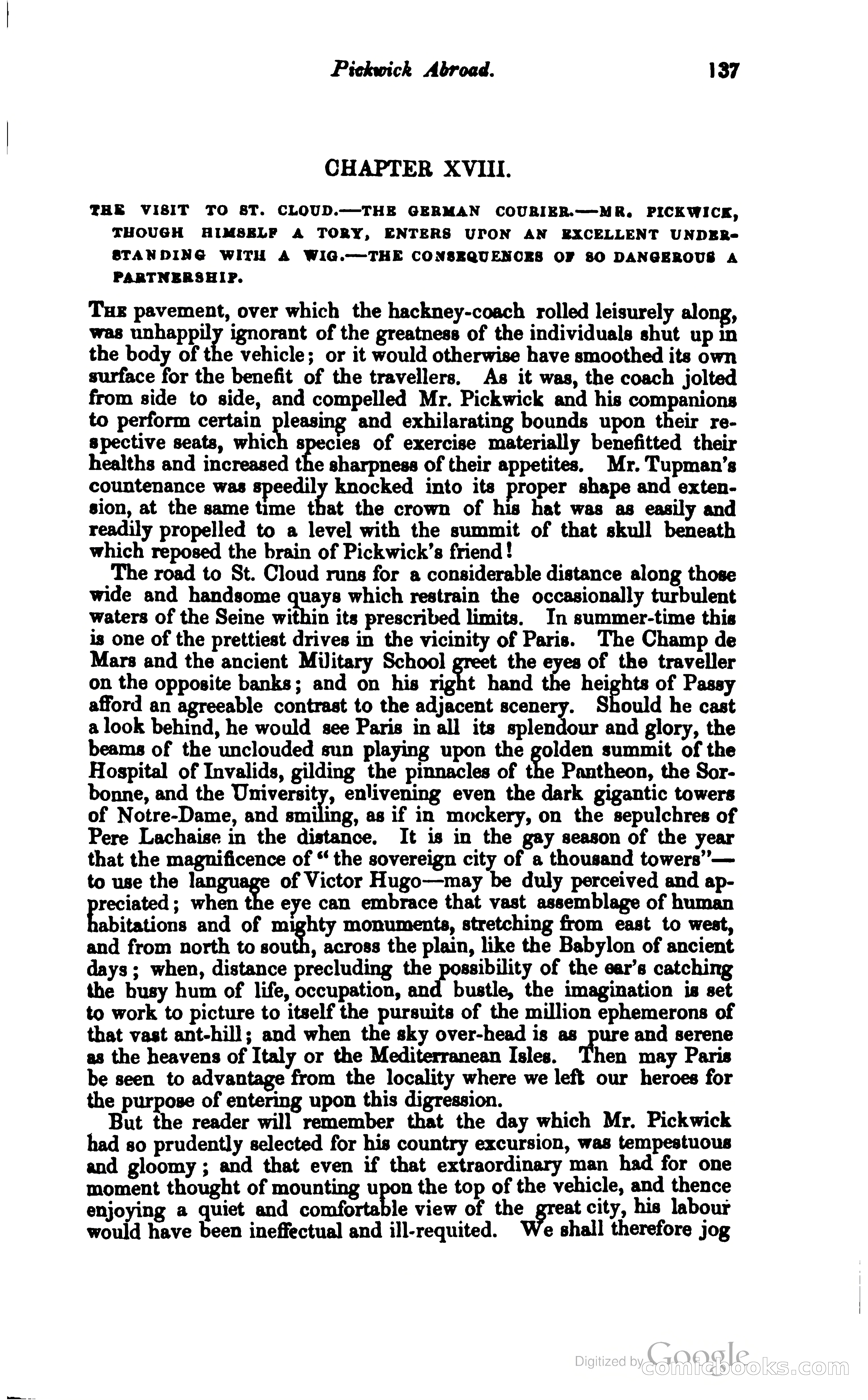 Pickwick Abroad: or, The Tour in France — page 180 of 400