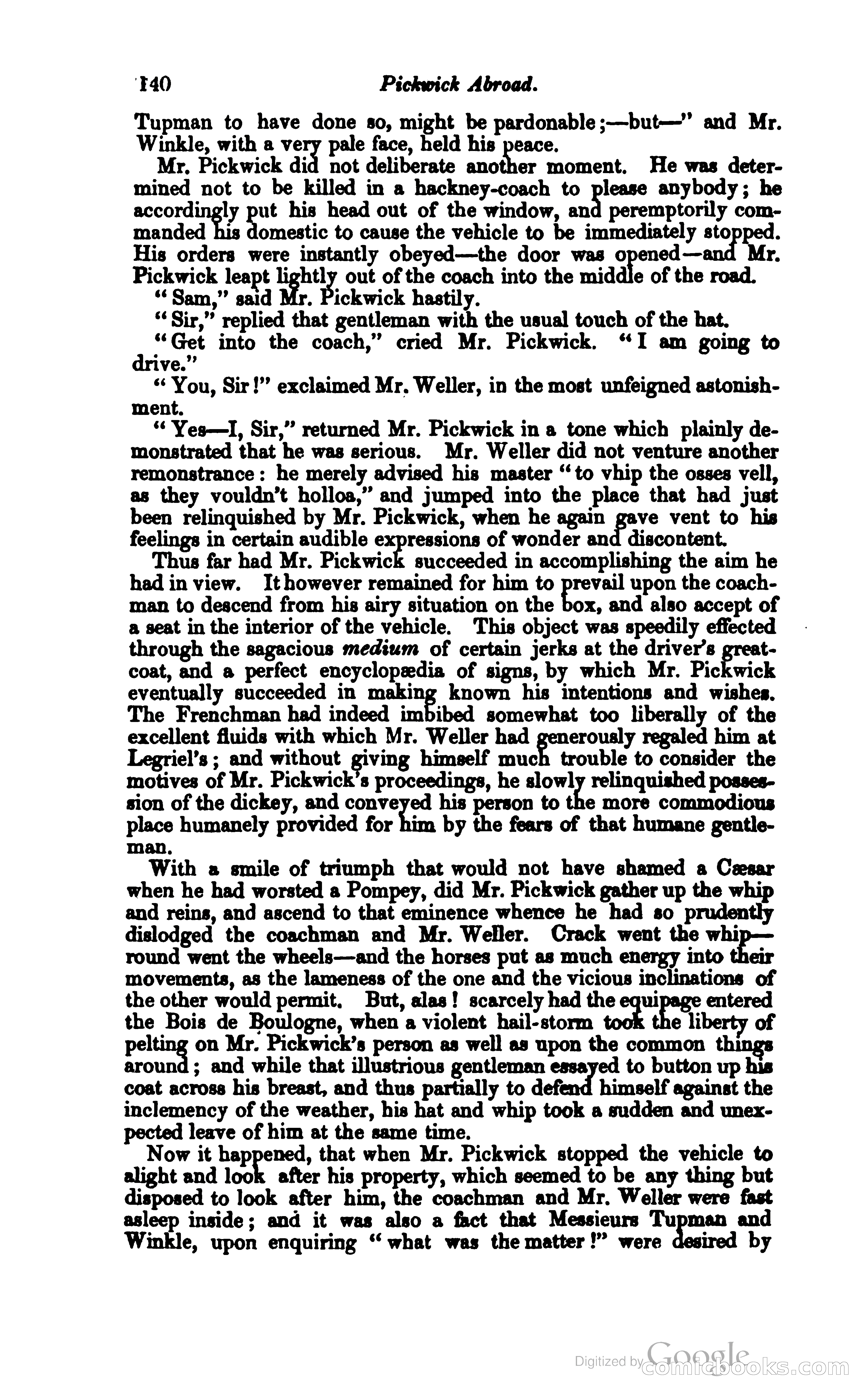 Pickwick Abroad: or, The Tour in France — page 183 of 400