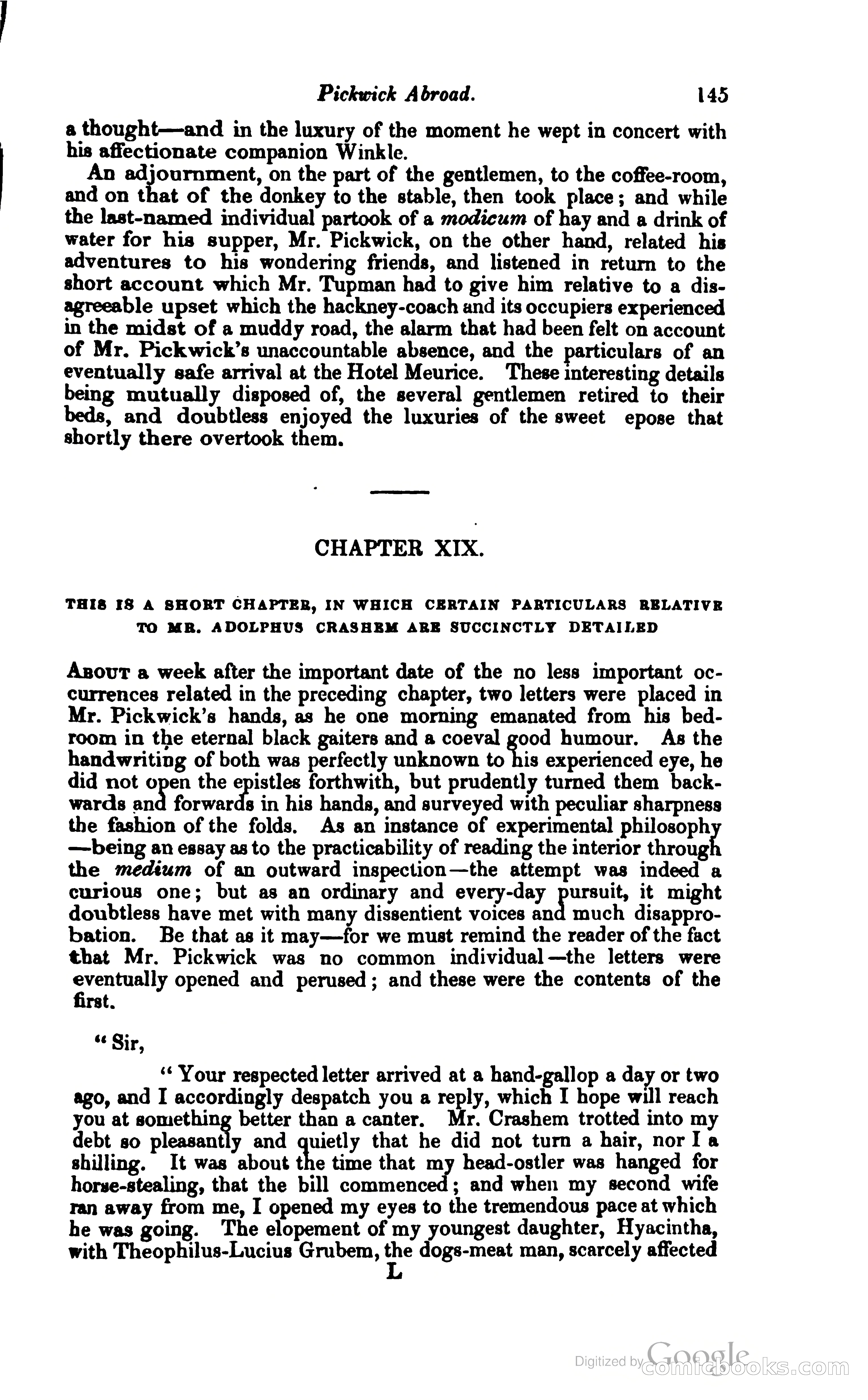 Pickwick Abroad: or, The Tour in France — page 190 of 400