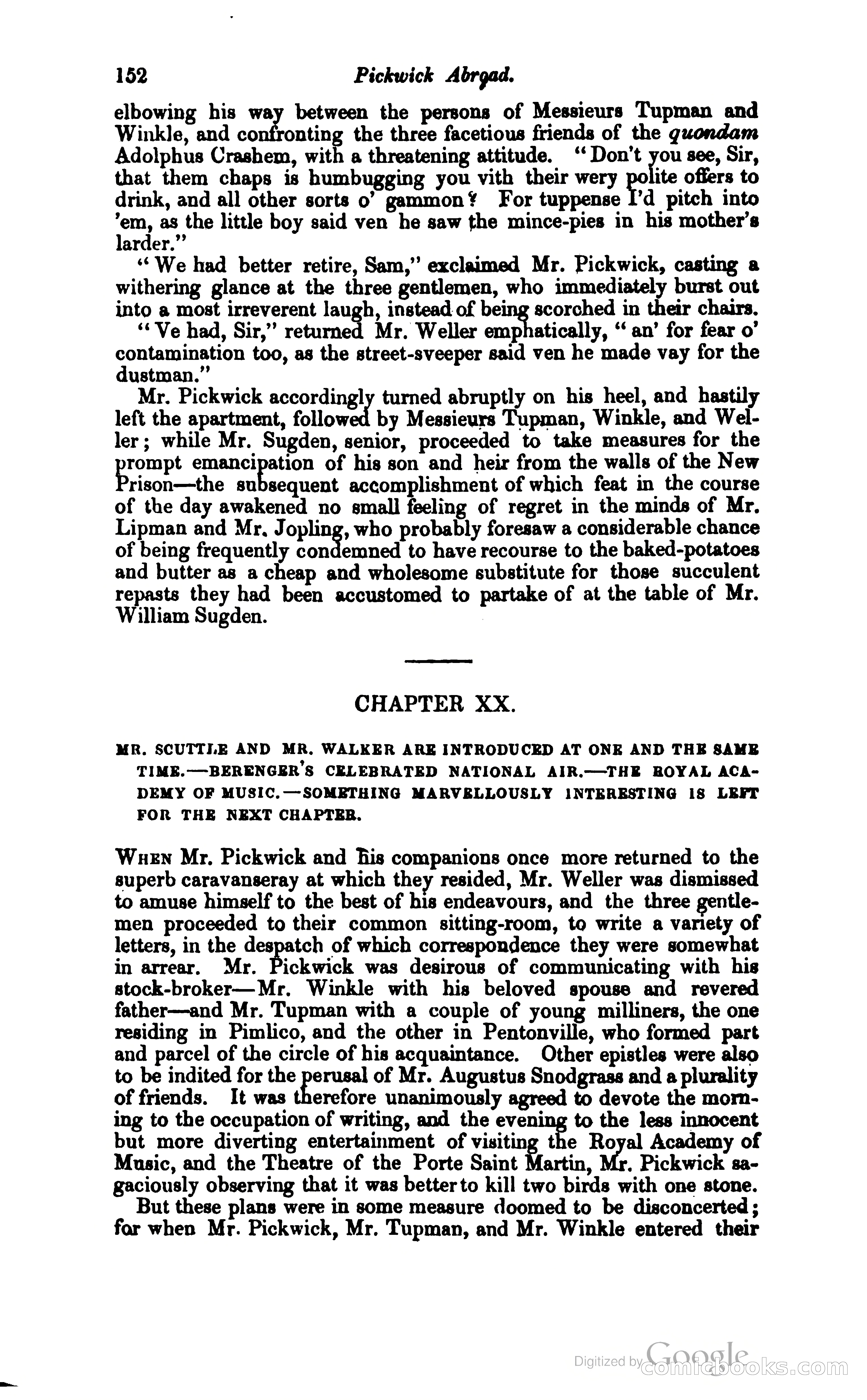 Pickwick Abroad: or, The Tour in France — page 197 of 400