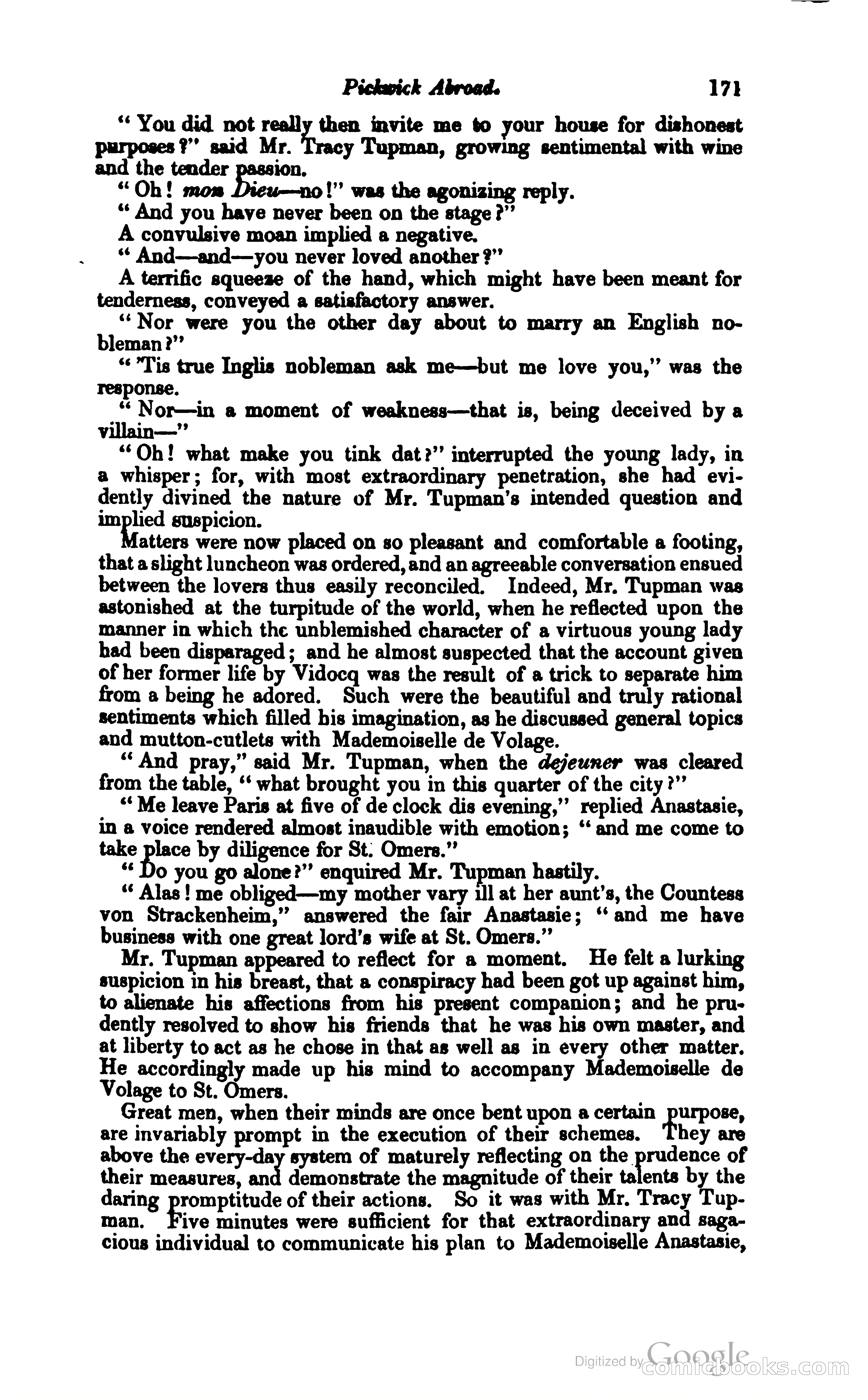 Pickwick Abroad: or, The Tour in France — page 218 of 400