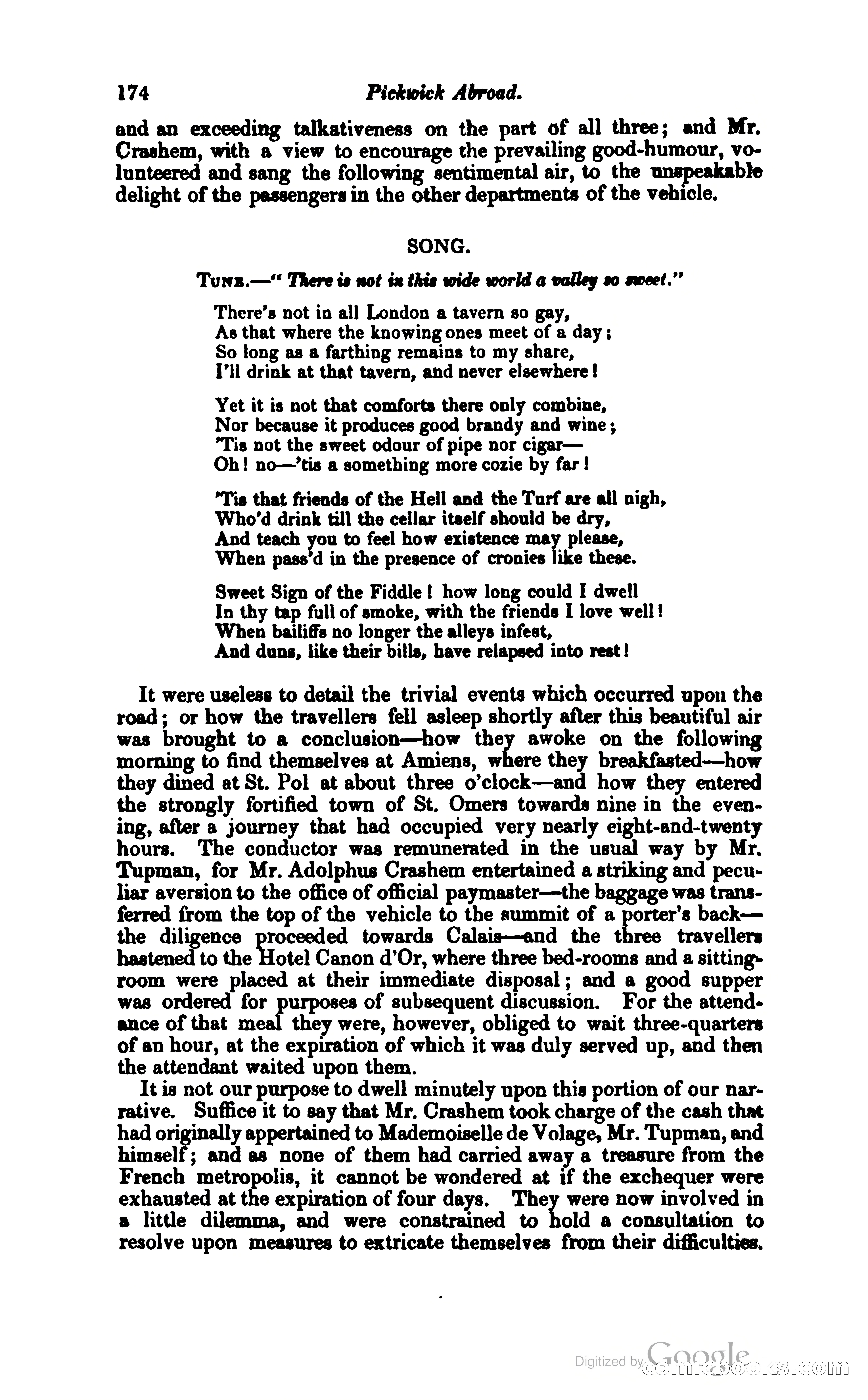 Pickwick Abroad: or, The Tour in France — page 221 of 400