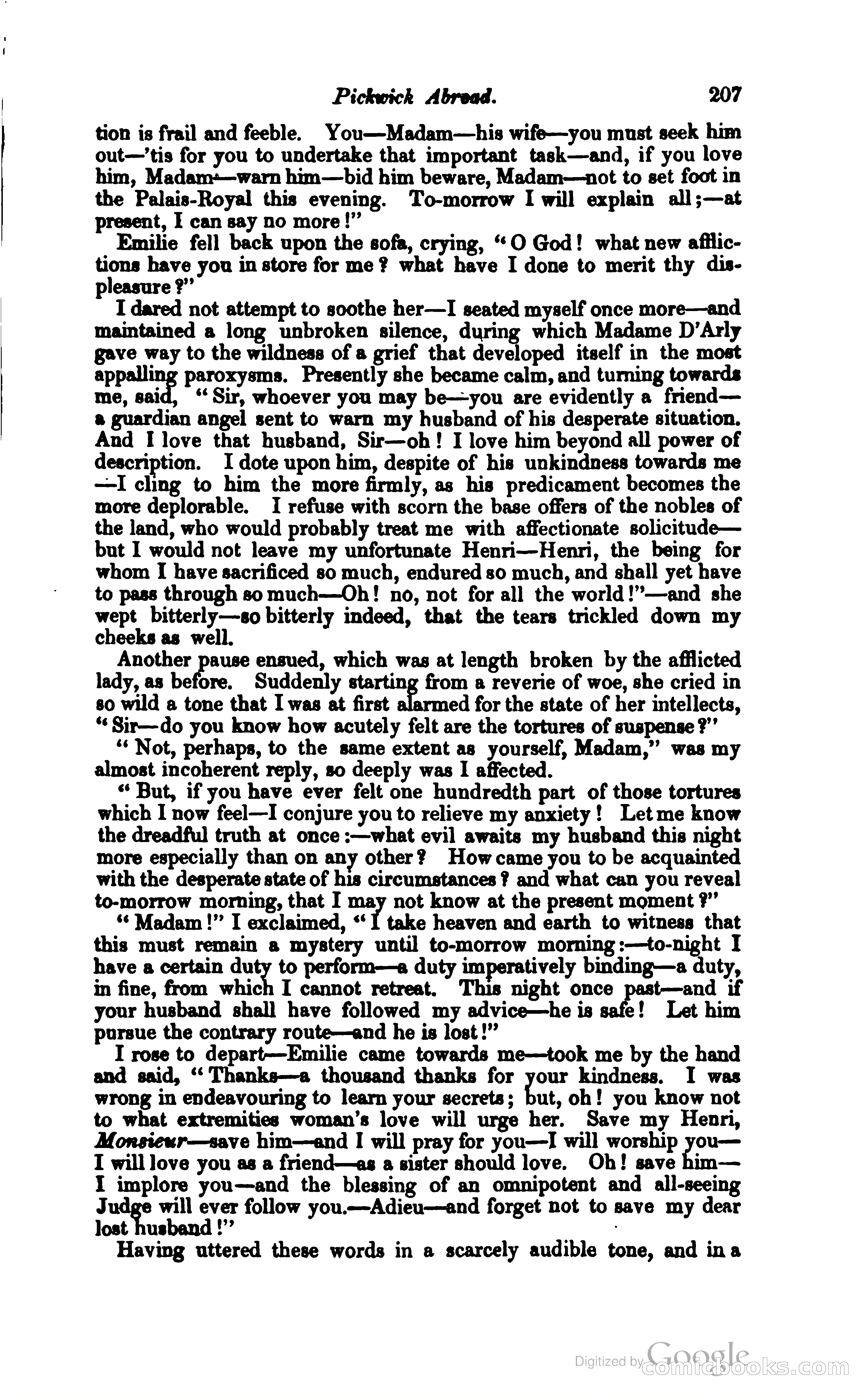 Pickwick Abroad: or, The Tour in France — page 256 of 400