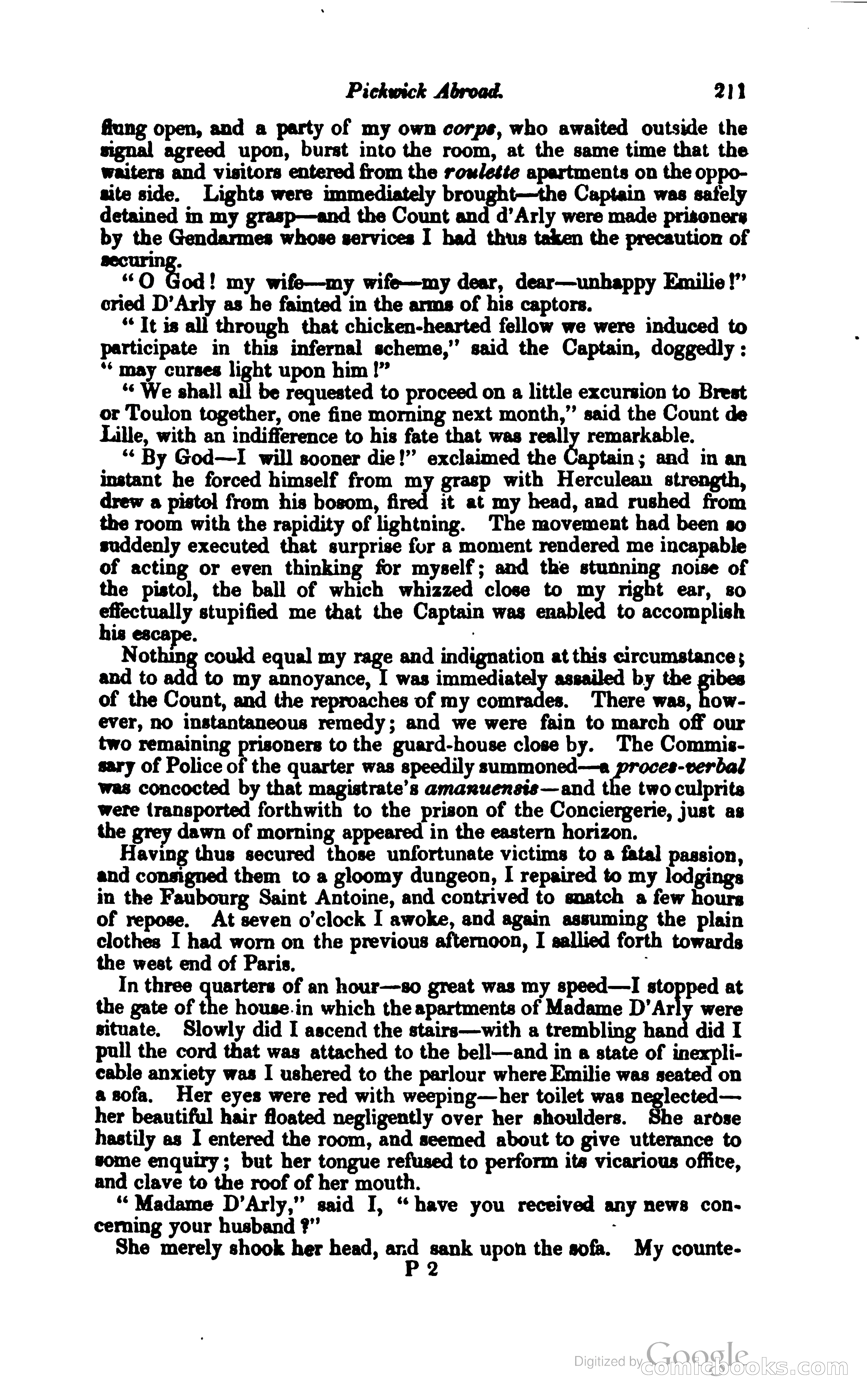 Pickwick Abroad: or, The Tour in France — page 260 of 400