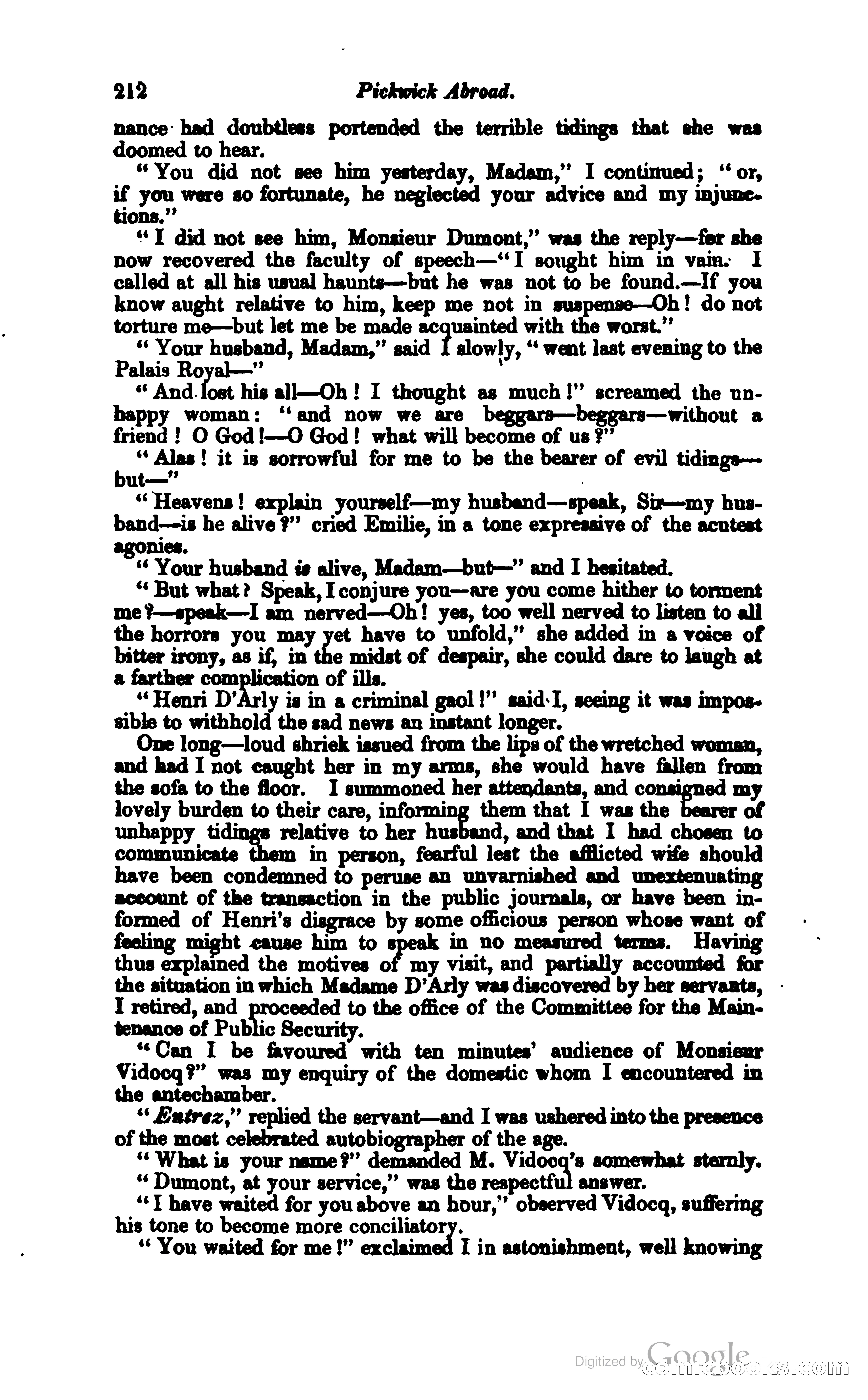 Pickwick Abroad: or, The Tour in France — page 261 of 400