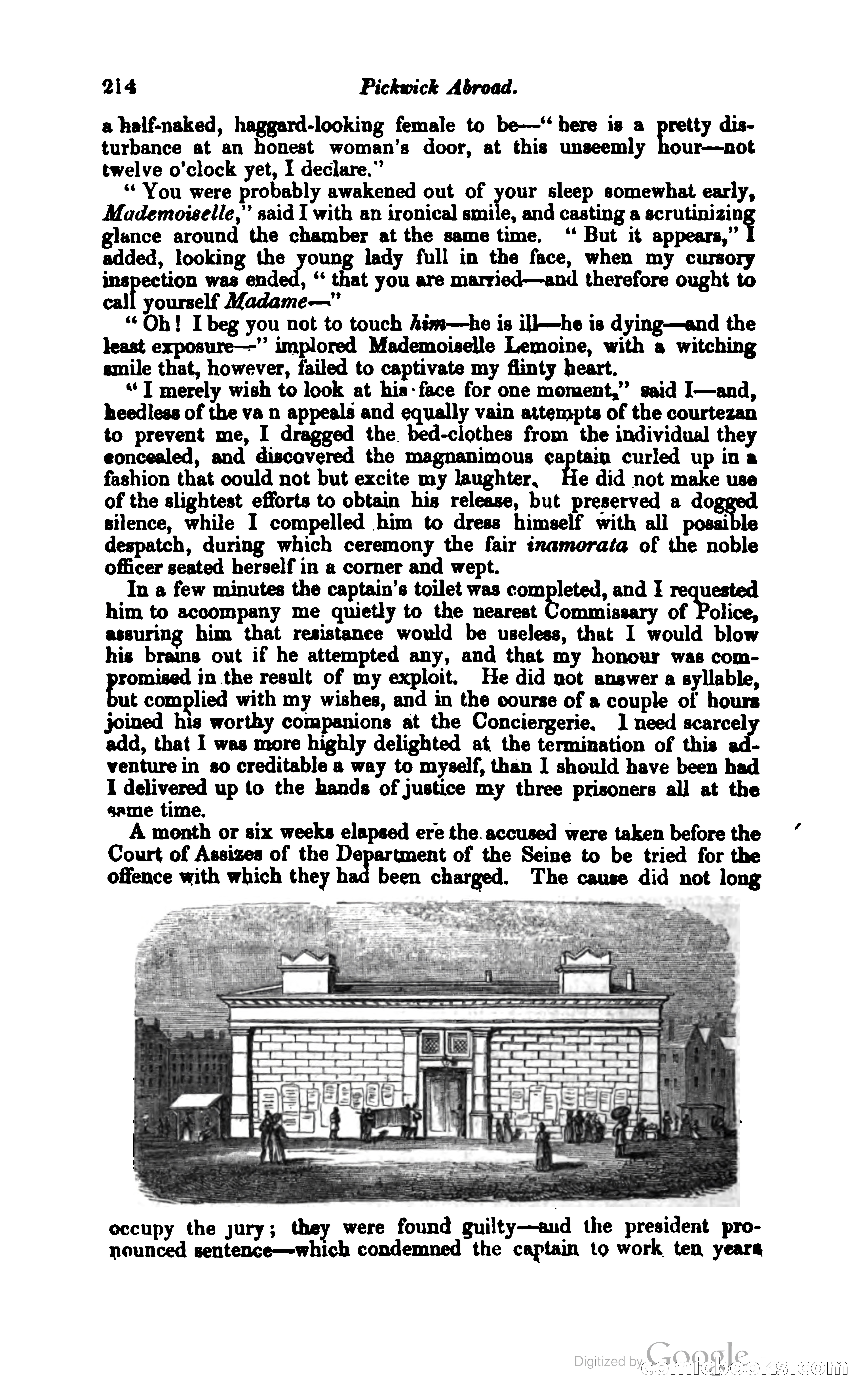 Pickwick Abroad: or, The Tour in France — page 263 of 400