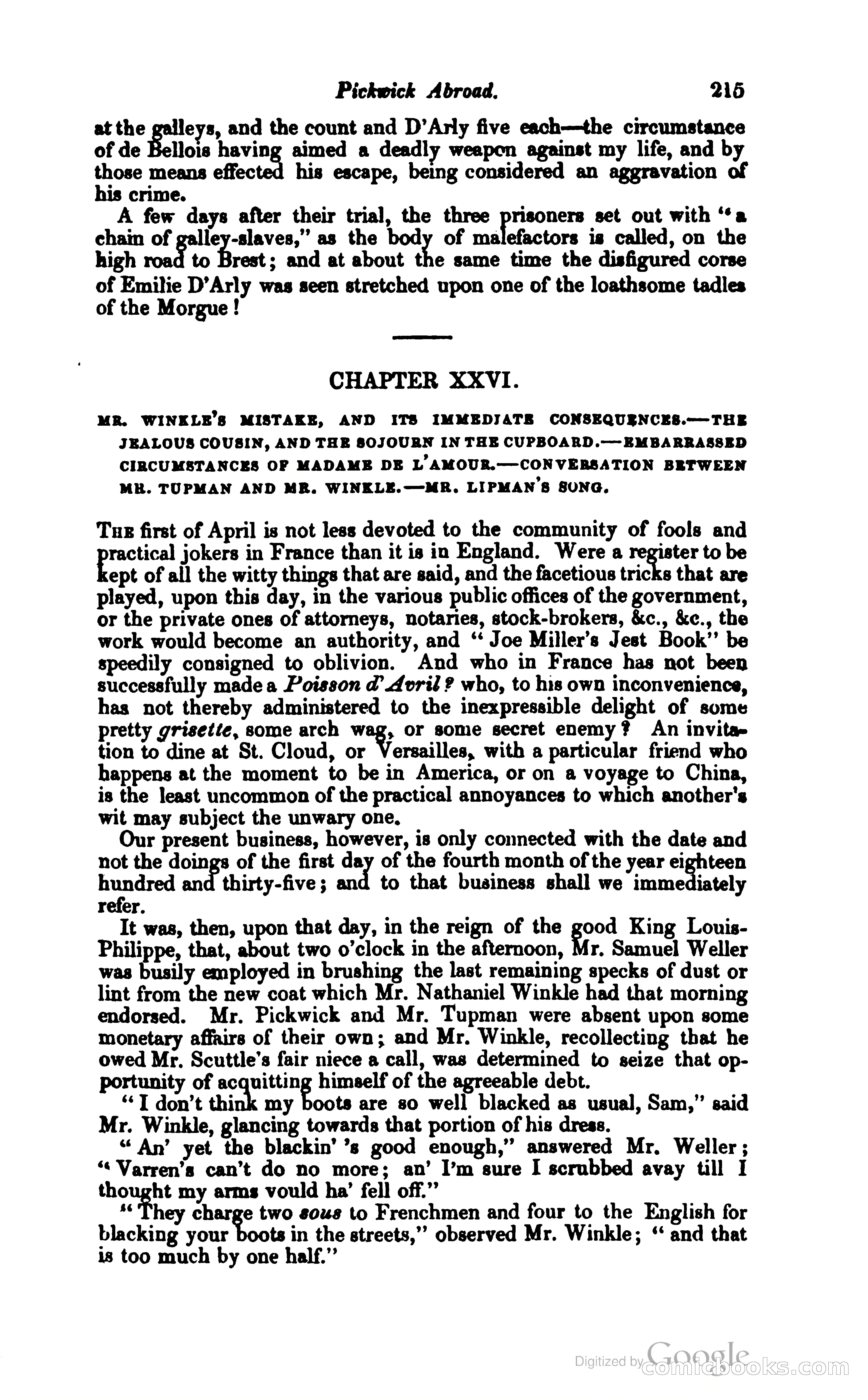 Pickwick Abroad: or, The Tour in France — page 266 of 400