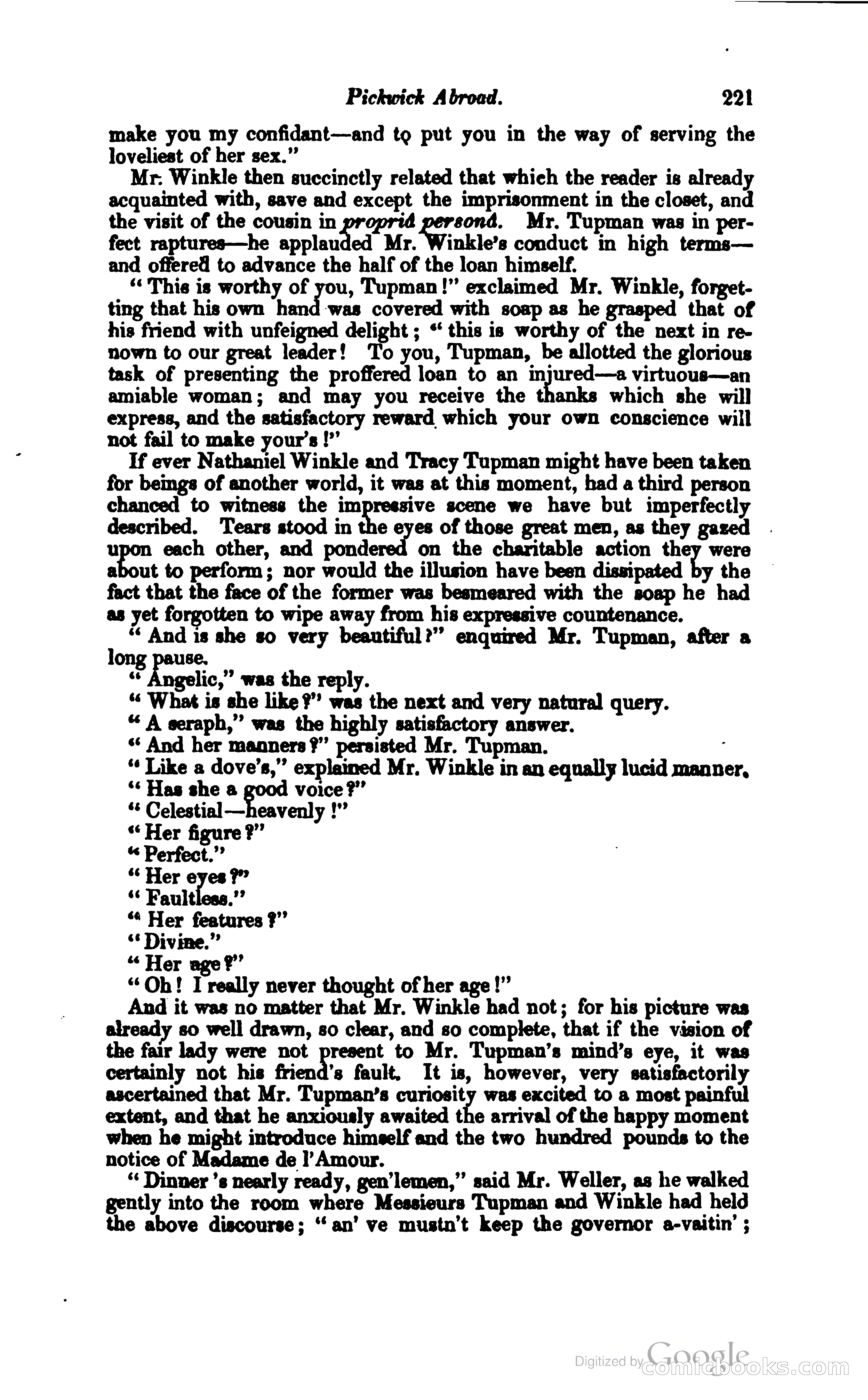 Pickwick Abroad: or, The Tour in France — page 274 of 400