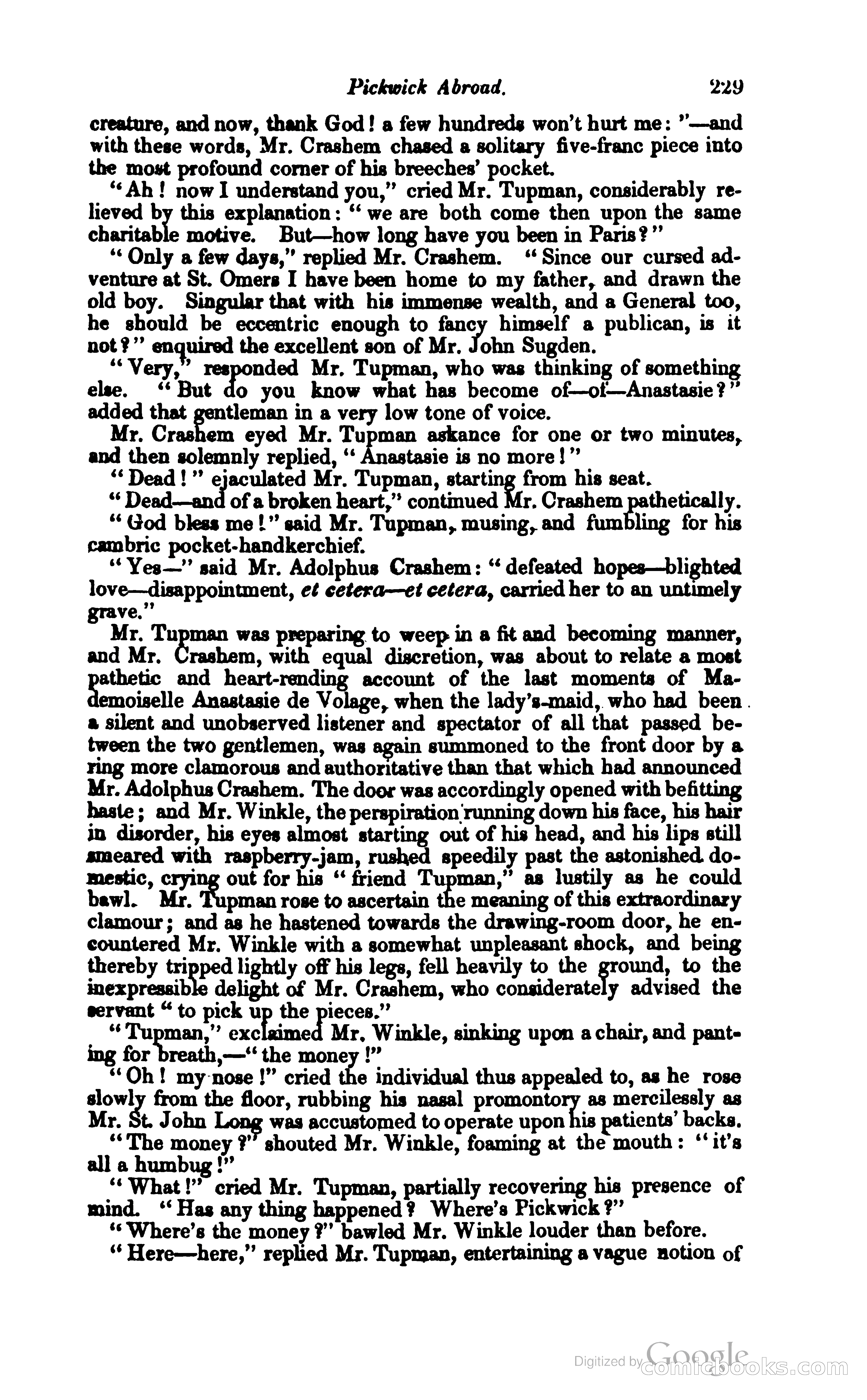 Pickwick Abroad: or, The Tour in France — page 284 of 400