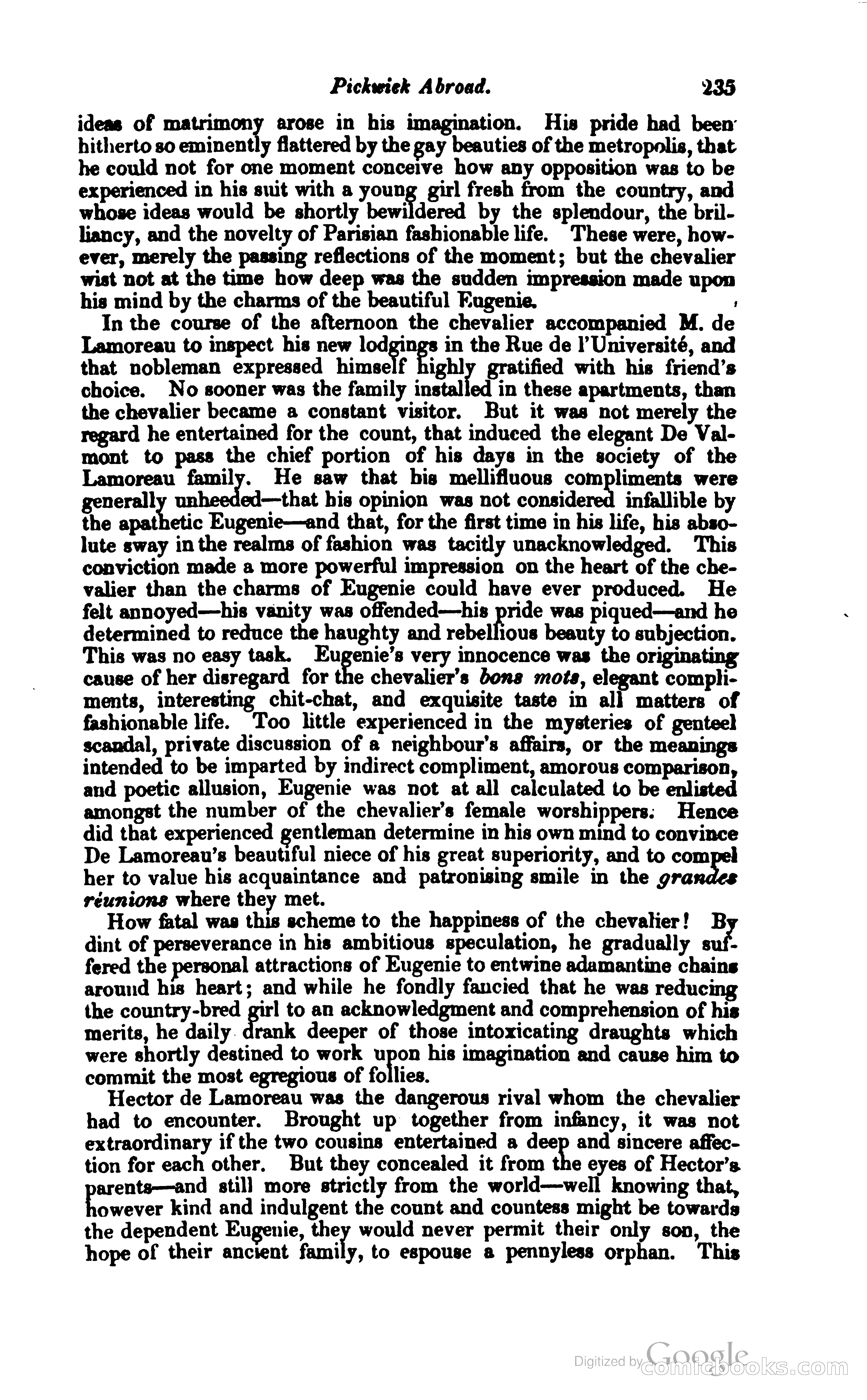 Pickwick Abroad: or, The Tour in France — page 290 of 400
