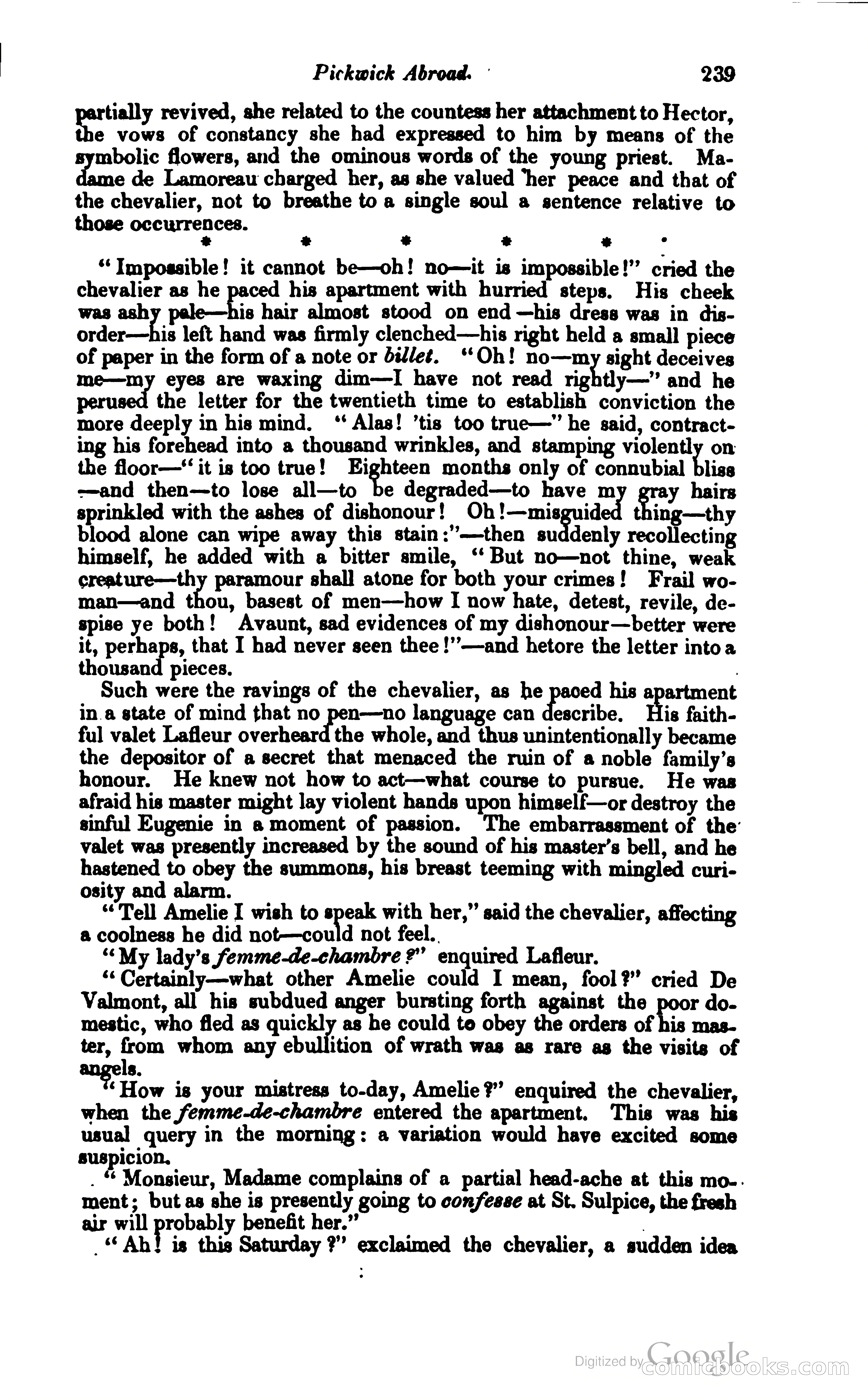 Pickwick Abroad: or, The Tour in France — page 294 of 400