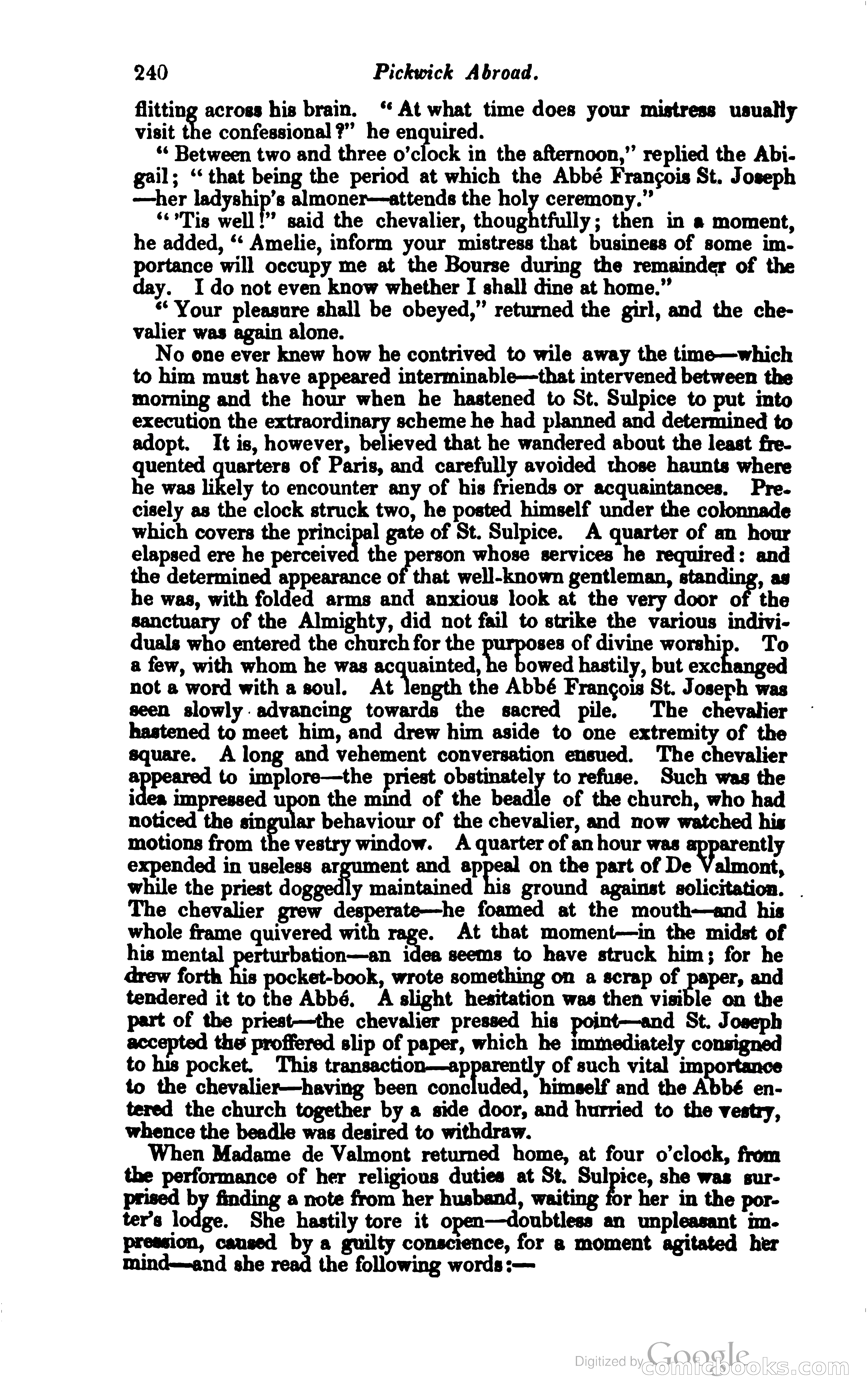 Pickwick Abroad: or, The Tour in France — page 295 of 400