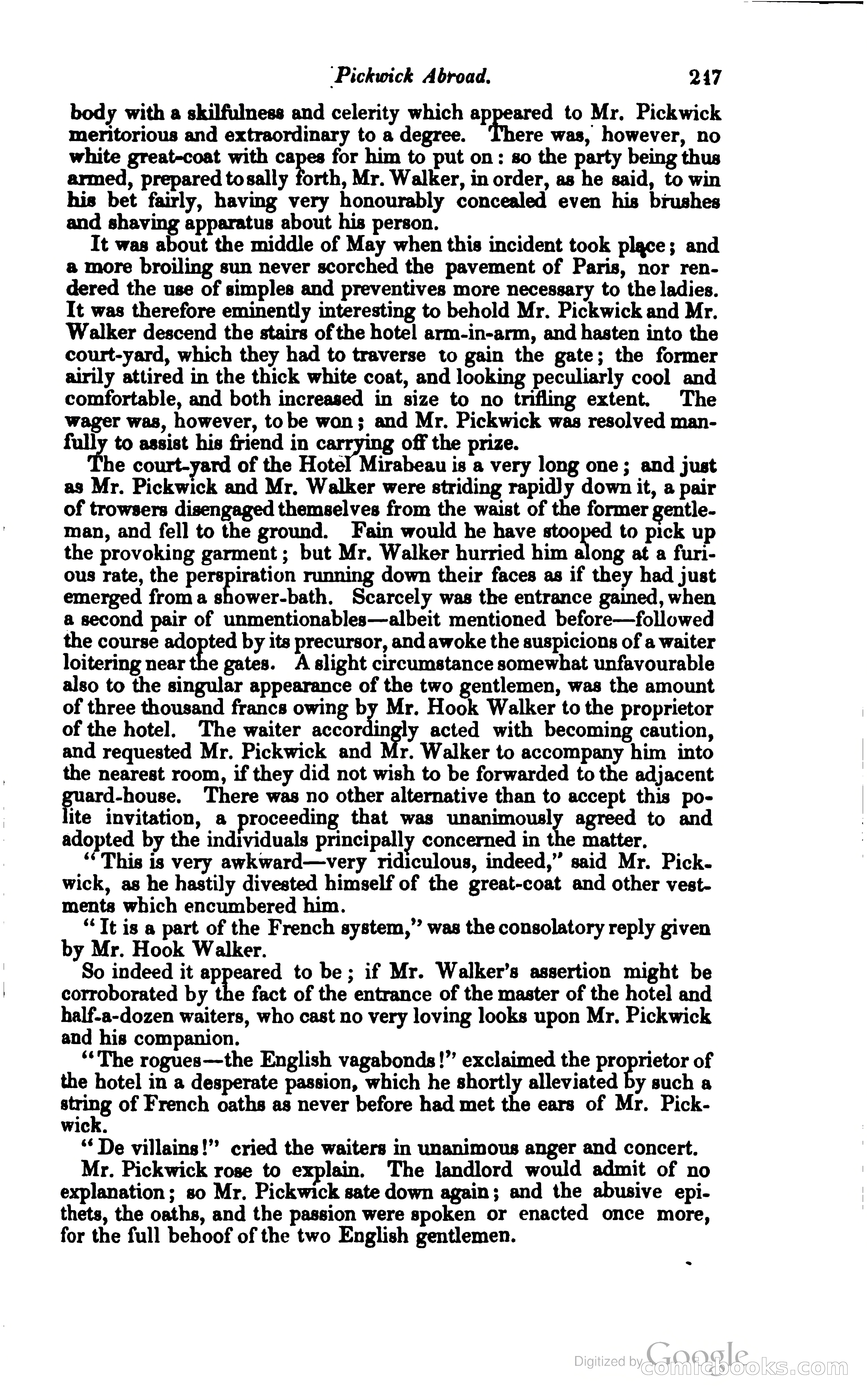 Pickwick Abroad: or, The Tour in France — page 304 of 400