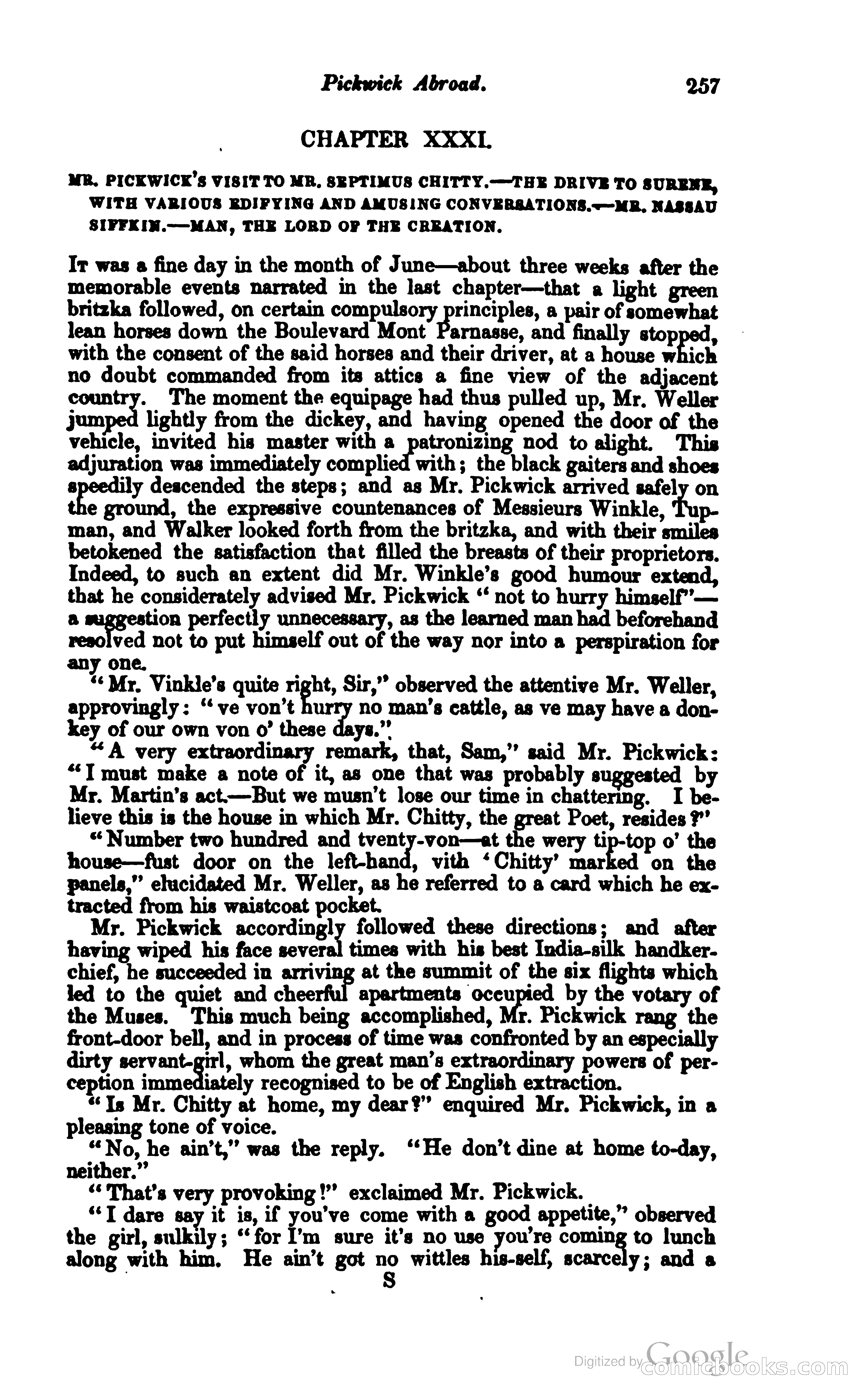 Pickwick Abroad: or, The Tour in France — page 314 of 400