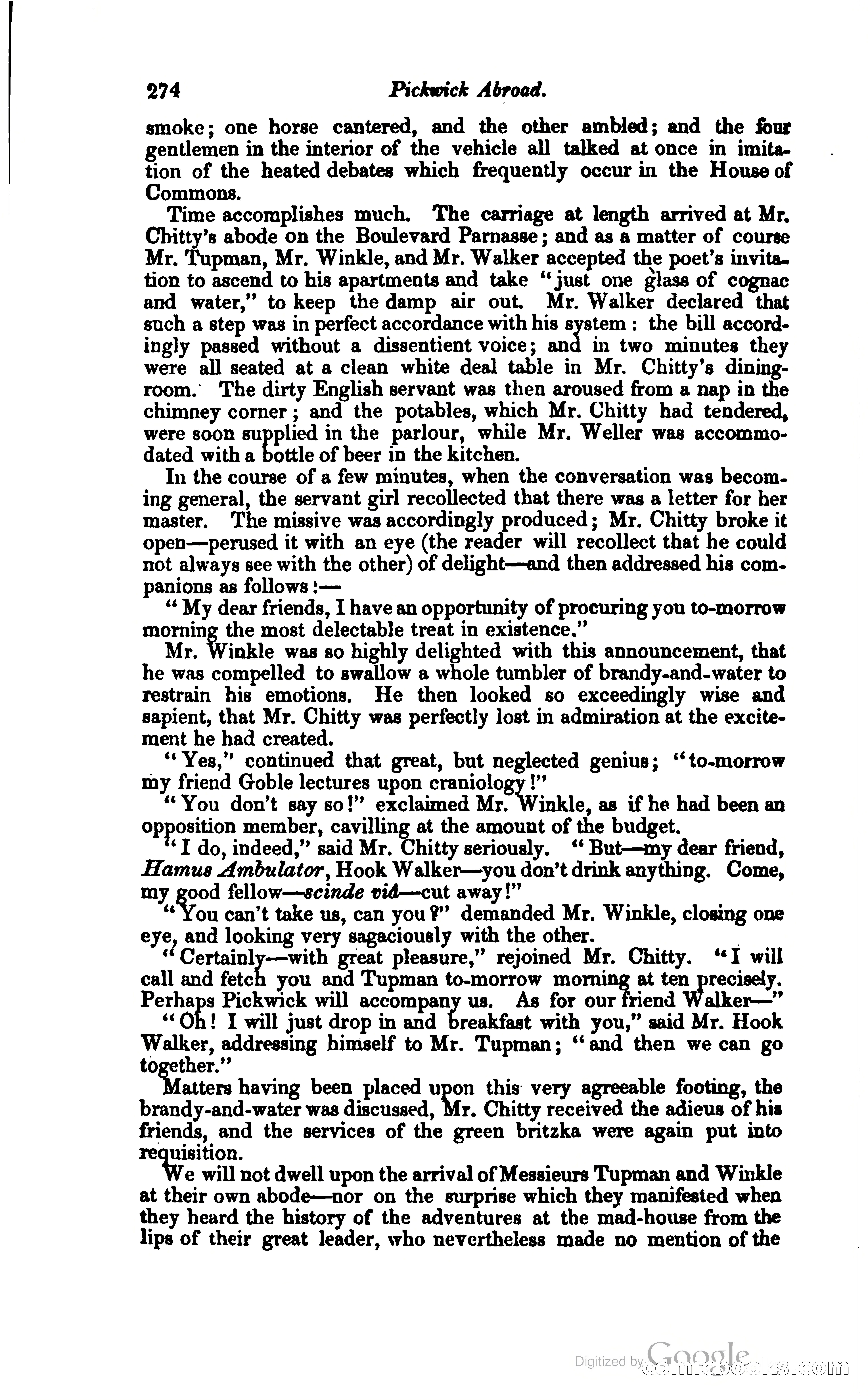Pickwick Abroad: or, The Tour in France — page 335 of 400