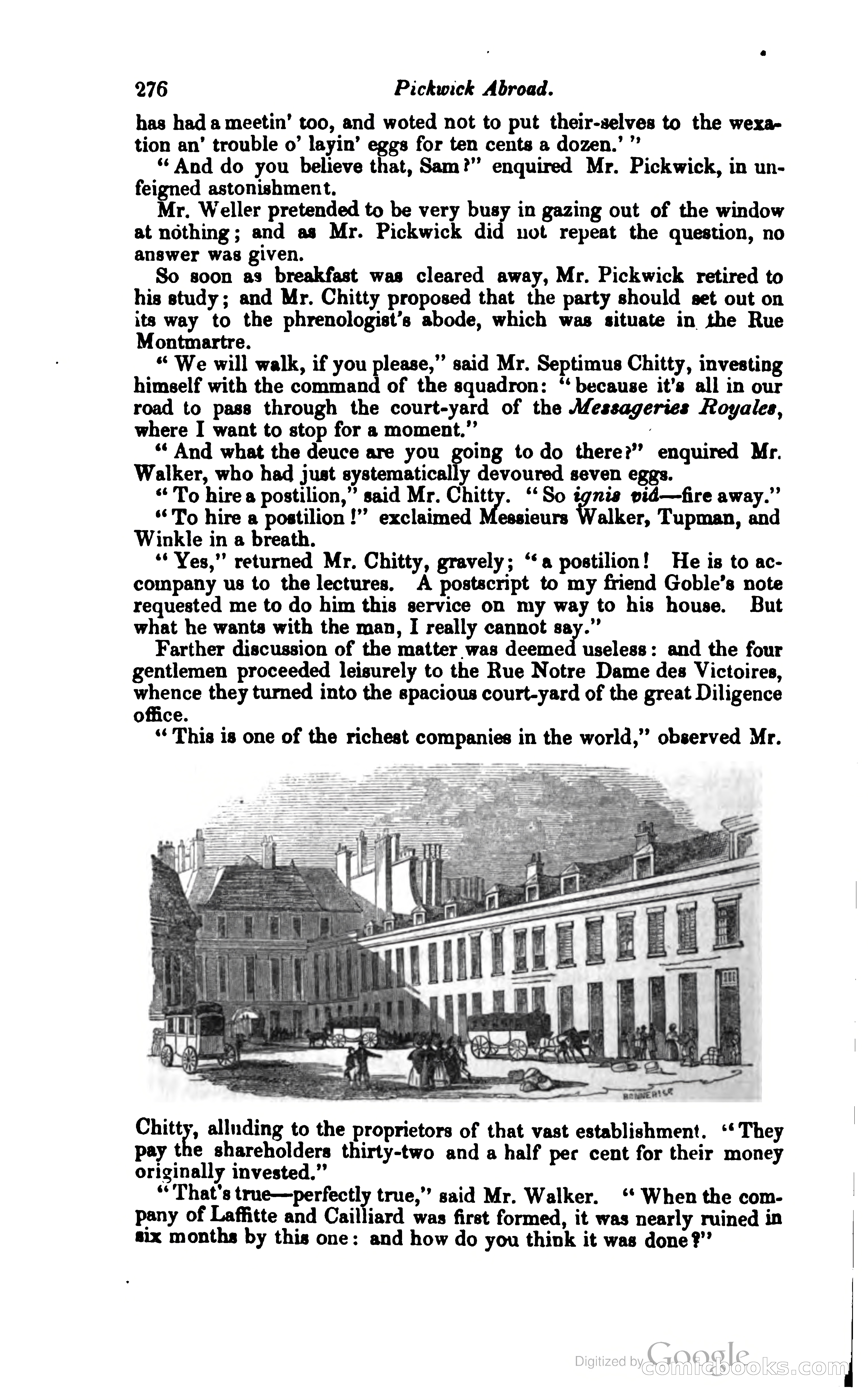 Pickwick Abroad: or, The Tour in France — page 337 of 400