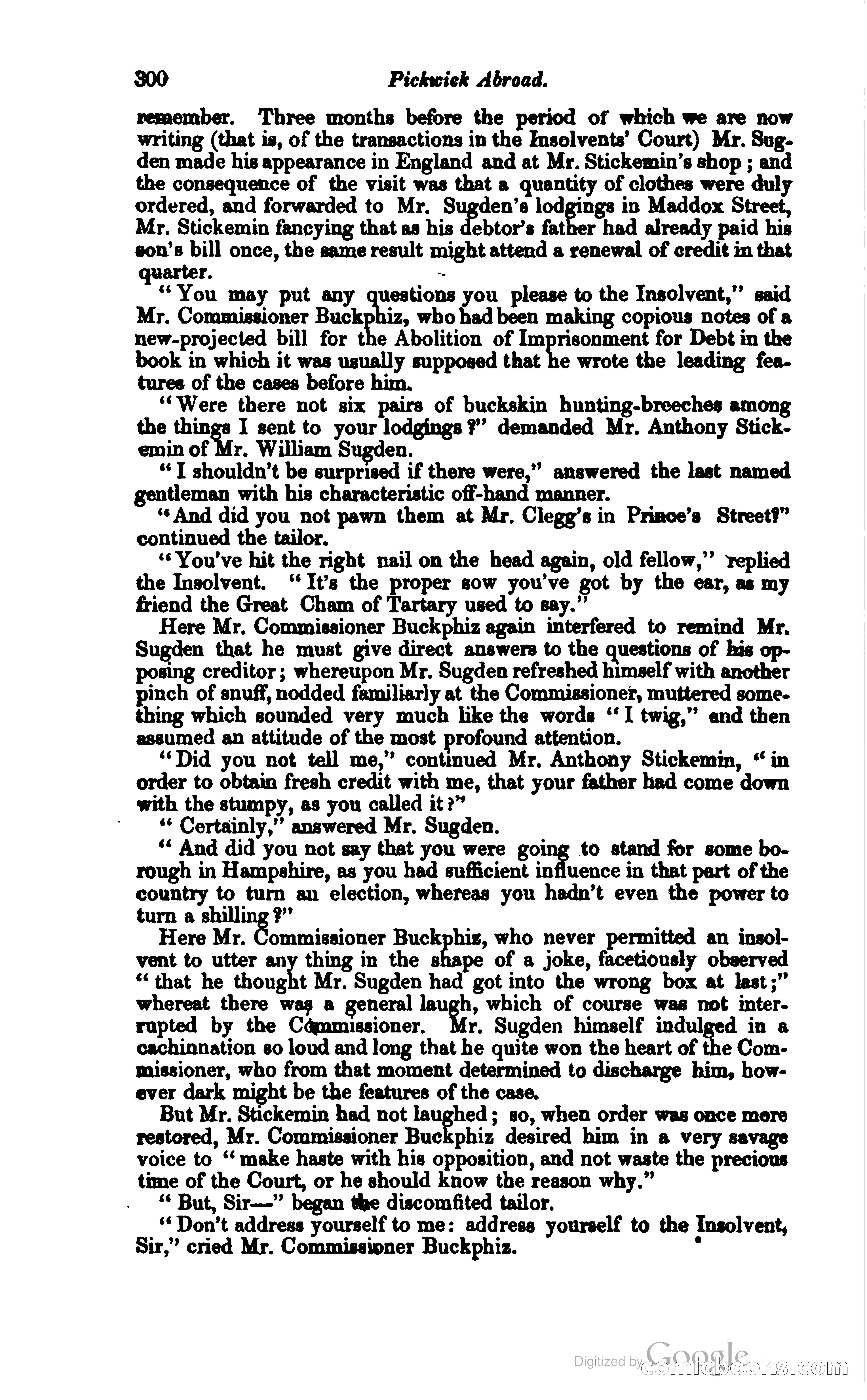 Pickwick Abroad: or, The Tour in France — page 361 of 400