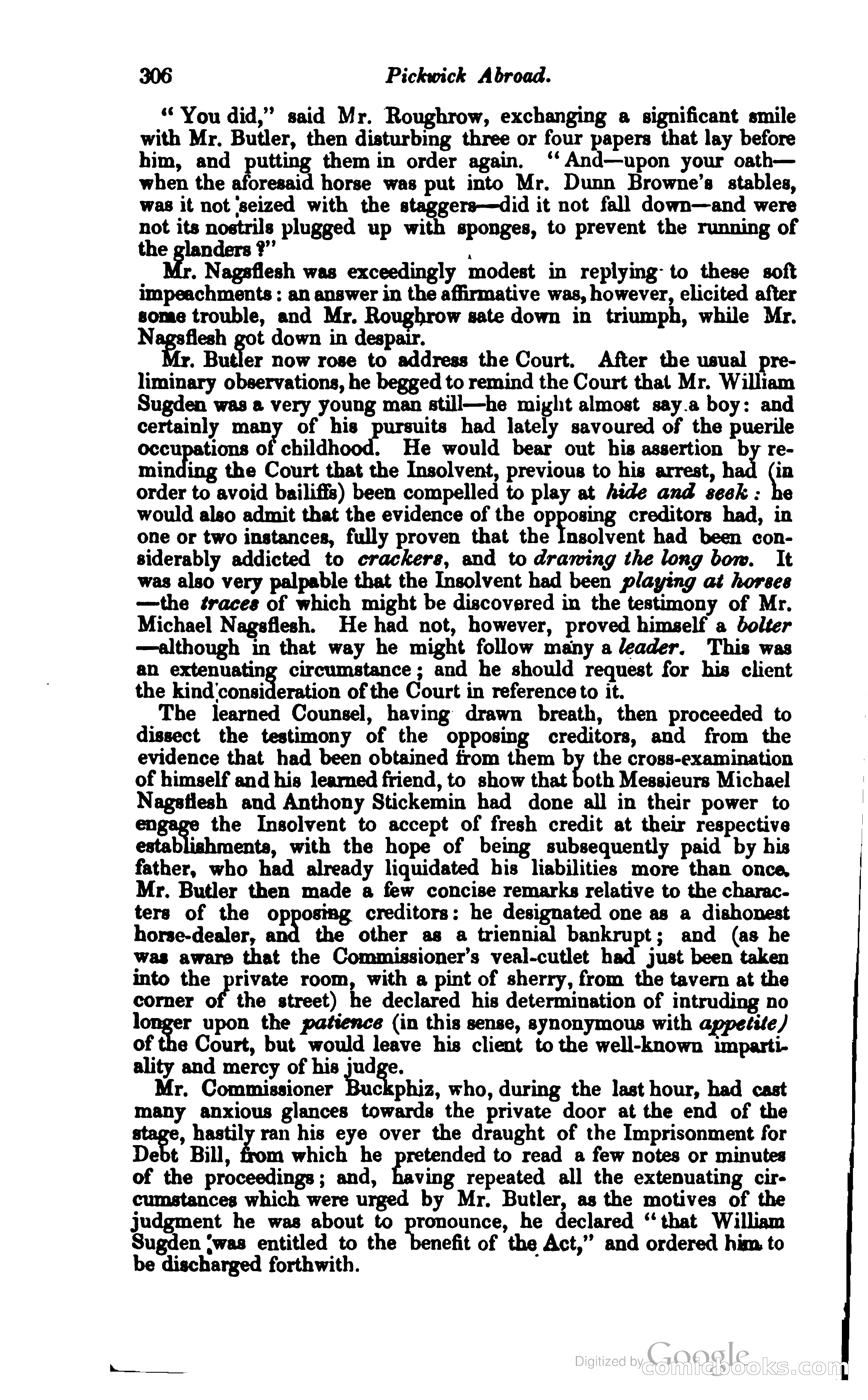 Pickwick Abroad: or, The Tour in France — page 369 of 400