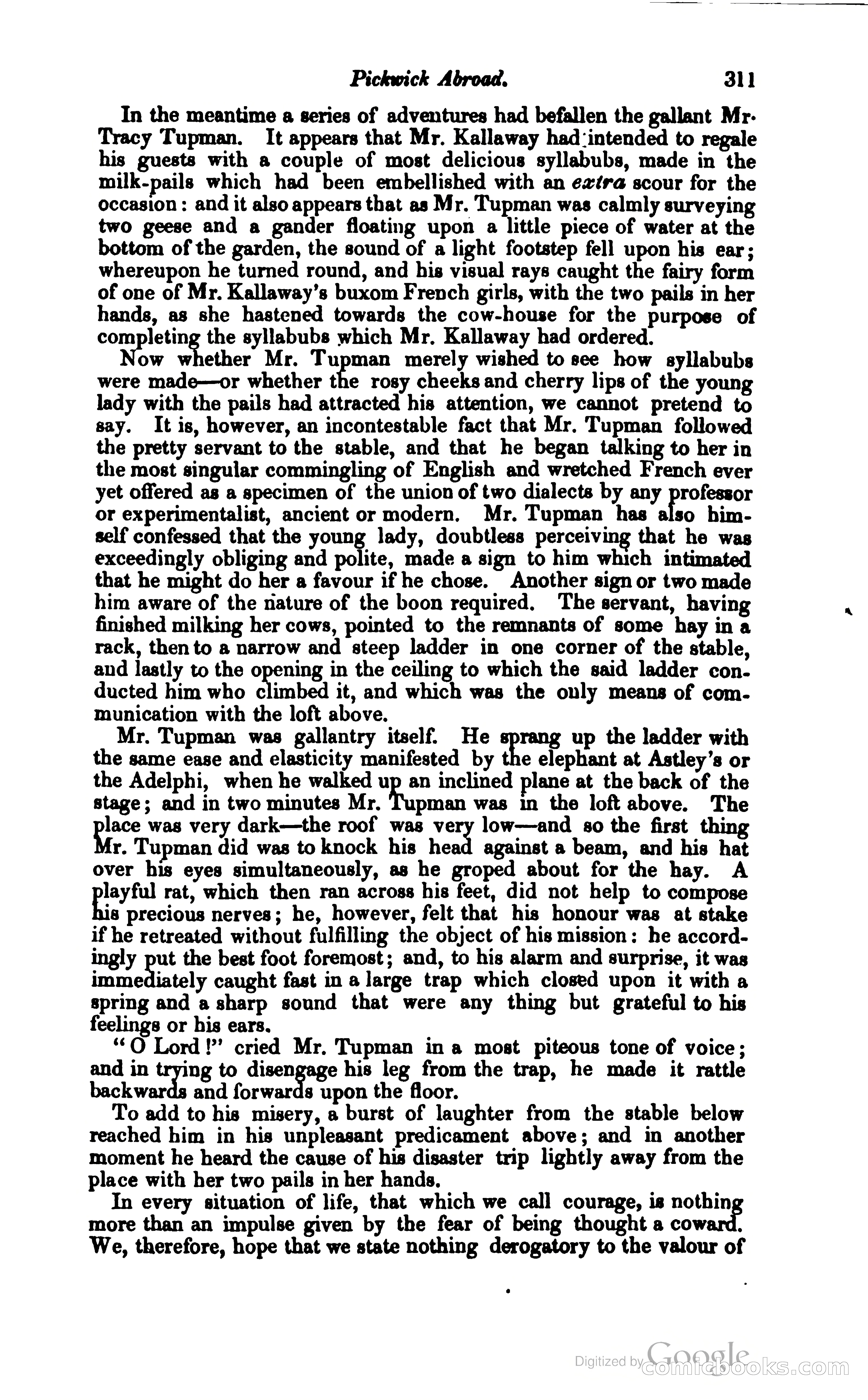 Pickwick Abroad: or, The Tour in France — page 374 of 400