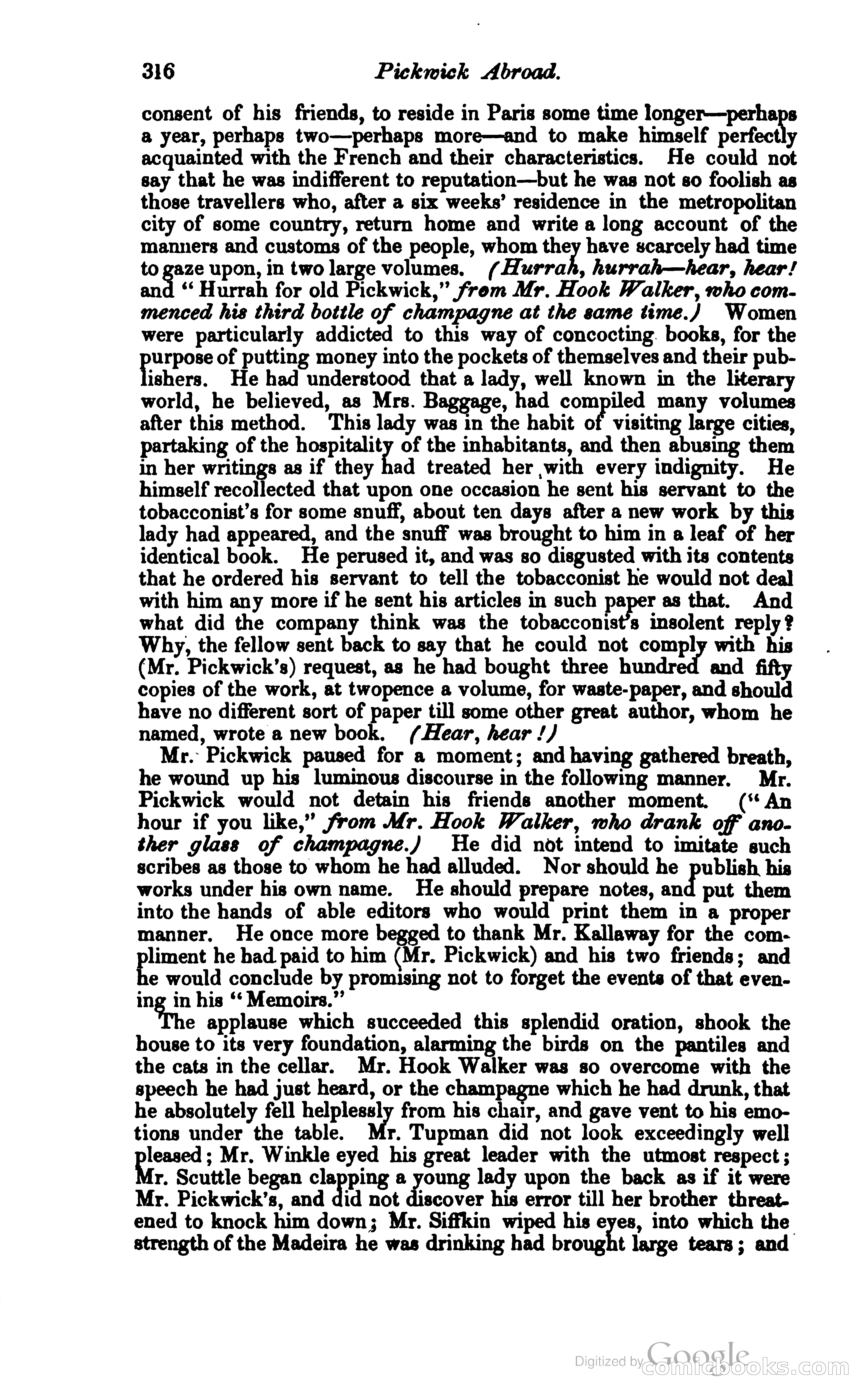 Pickwick Abroad: or, The Tour in France — page 381 of 400