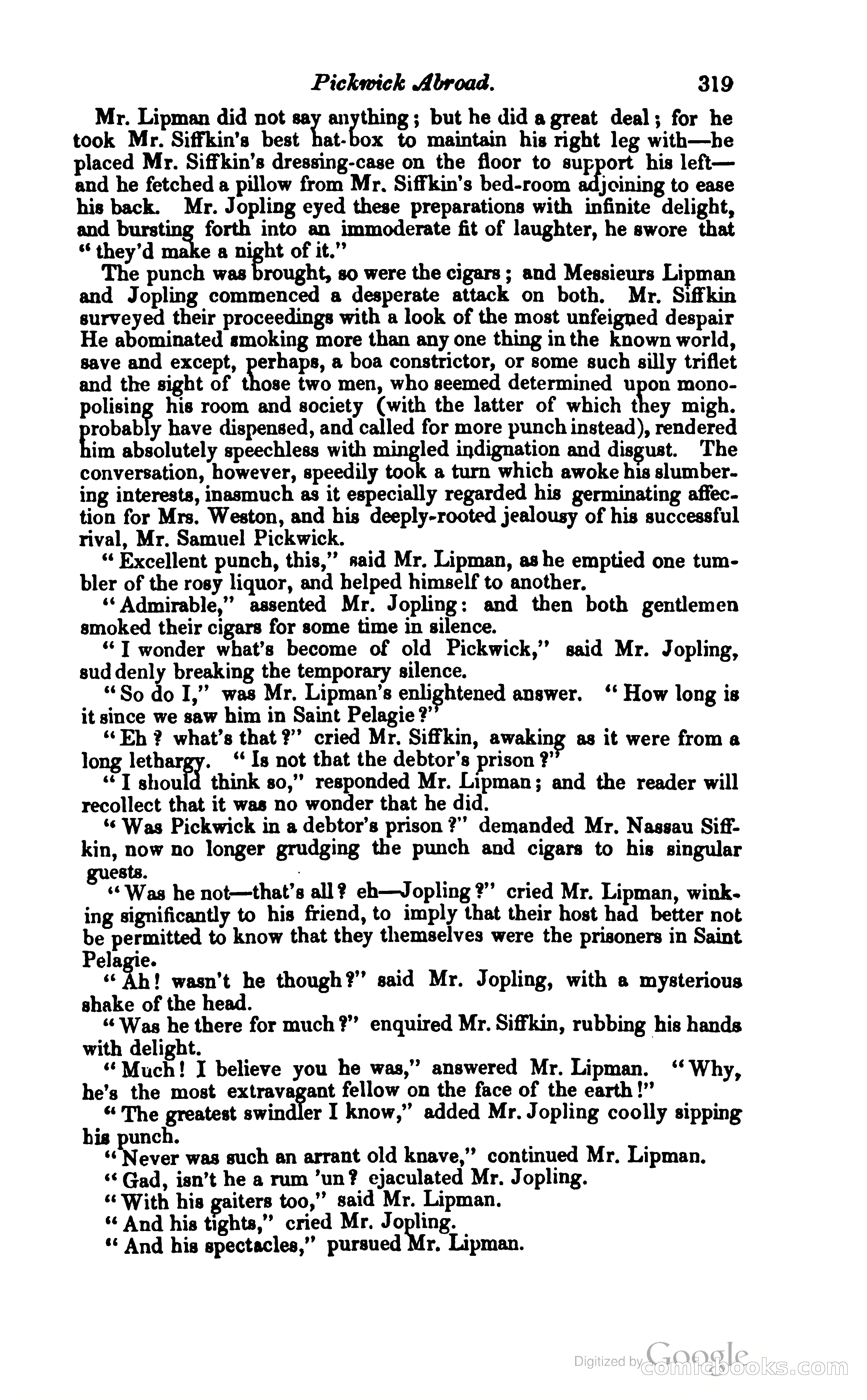 Pickwick Abroad: or, The Tour in France — page 384 of 400