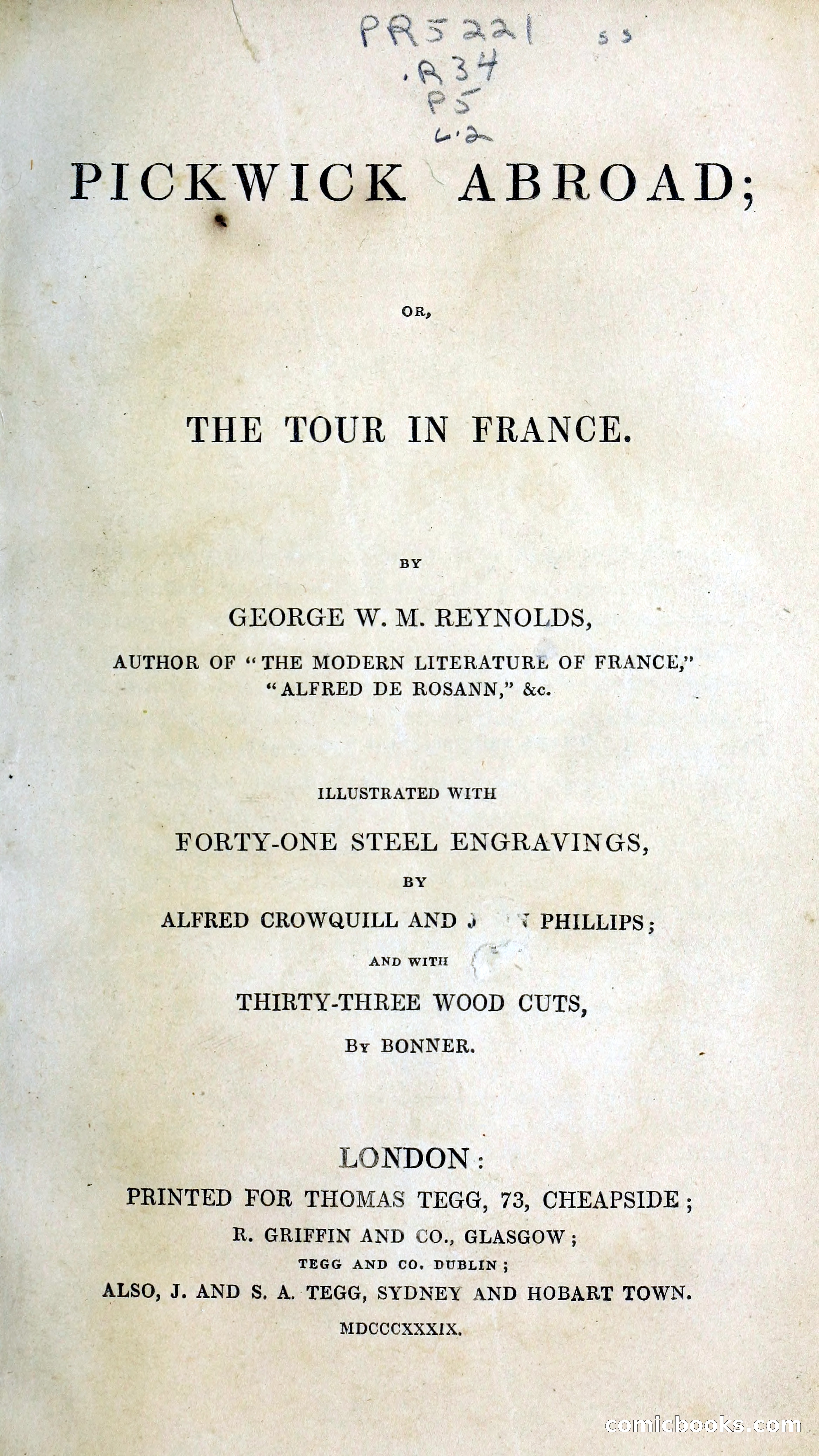 Pickwick Abroad: or, The Tour in France — page 12 of 400