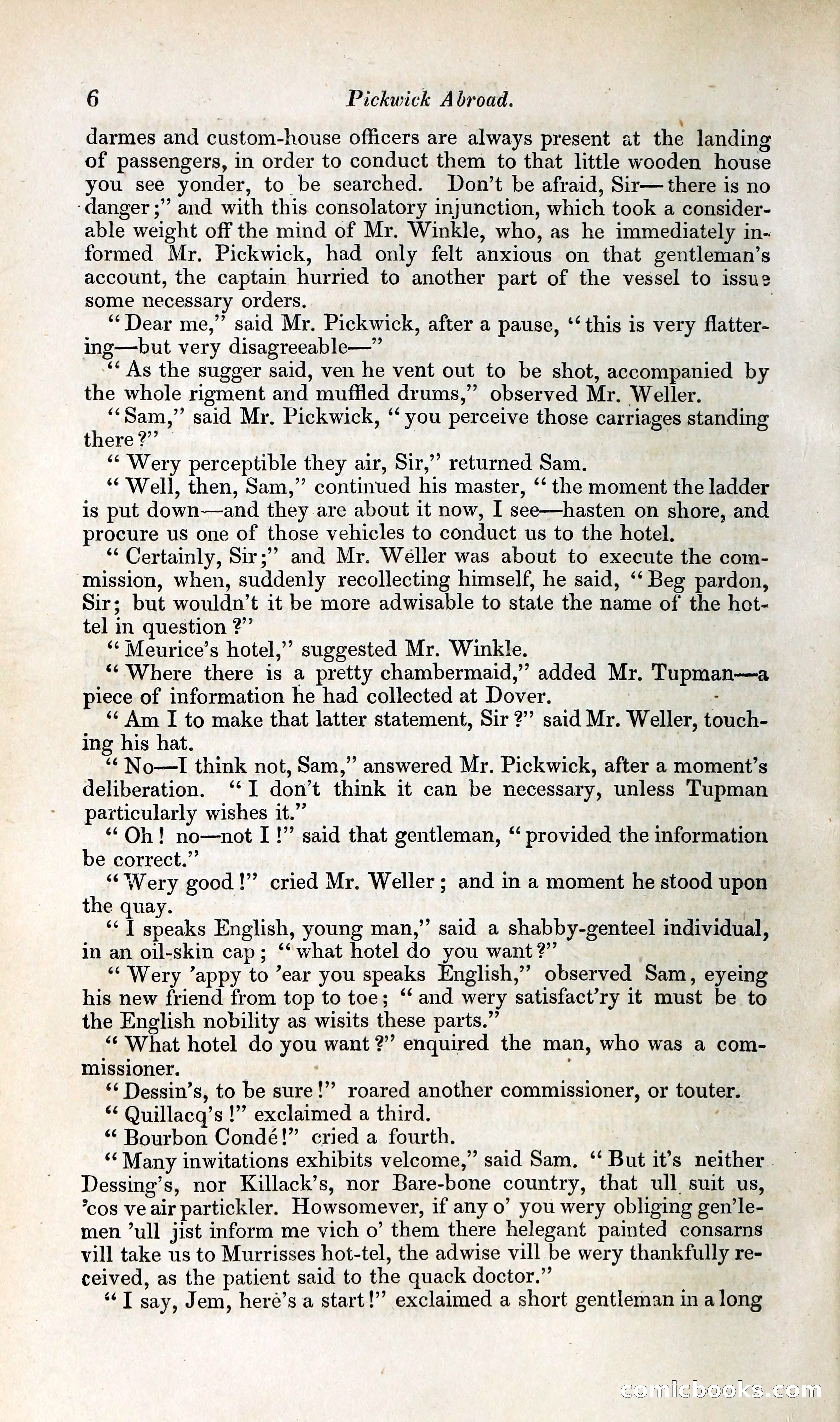 Pickwick Abroad: or, The Tour in France — page 33 of 400