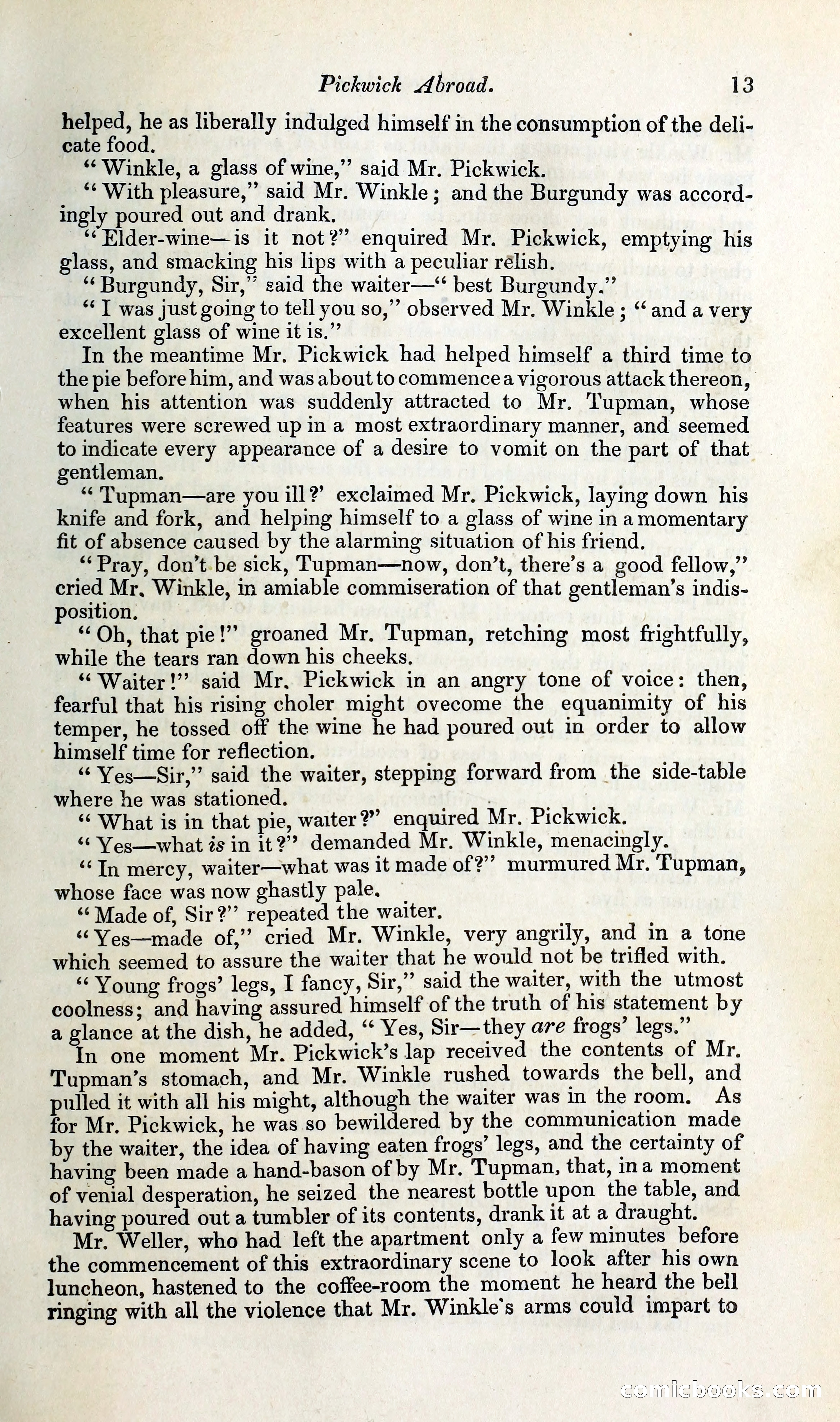Pickwick Abroad: or, The Tour in France — page 40 of 400