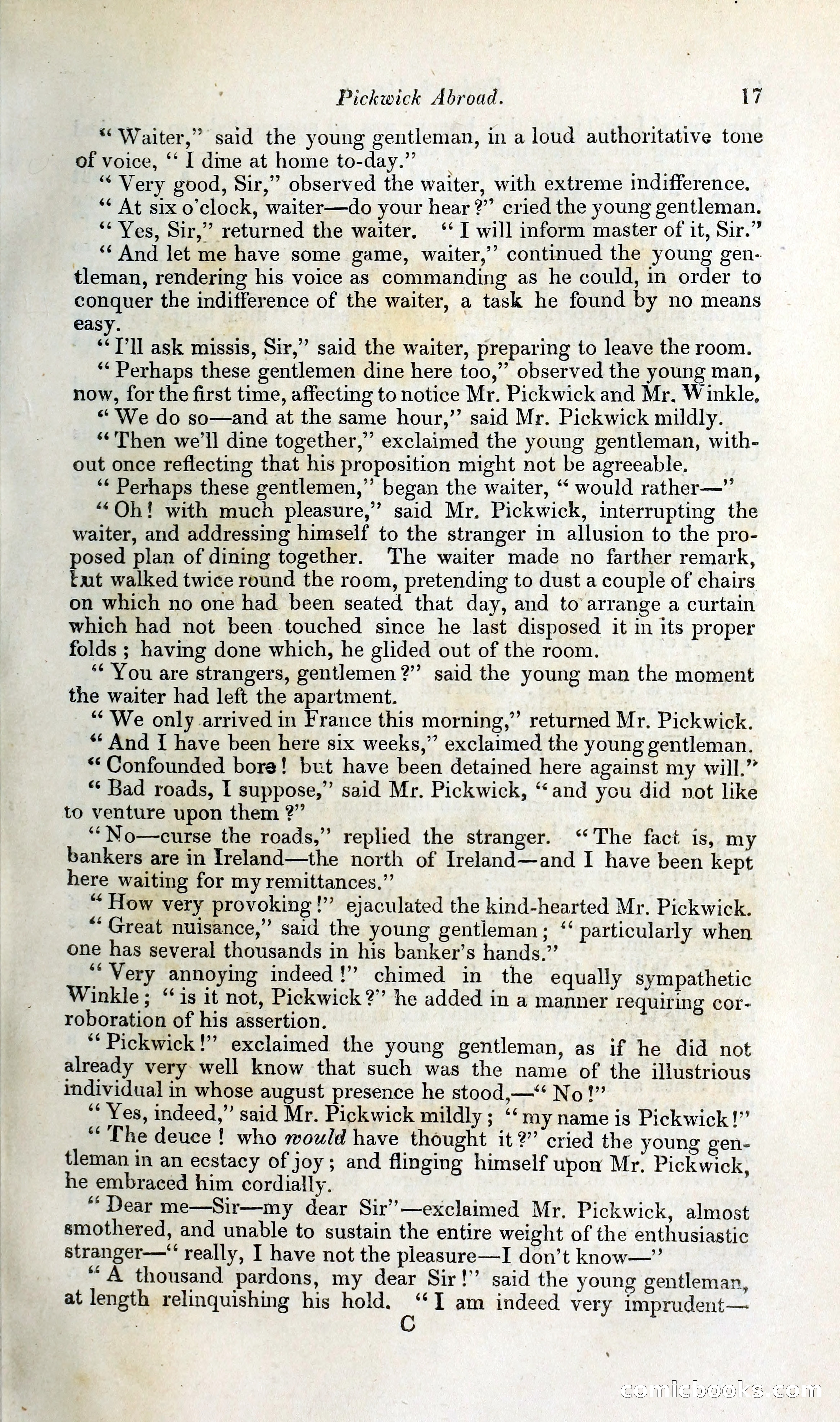 Pickwick Abroad: or, The Tour in France — page 46 of 400
