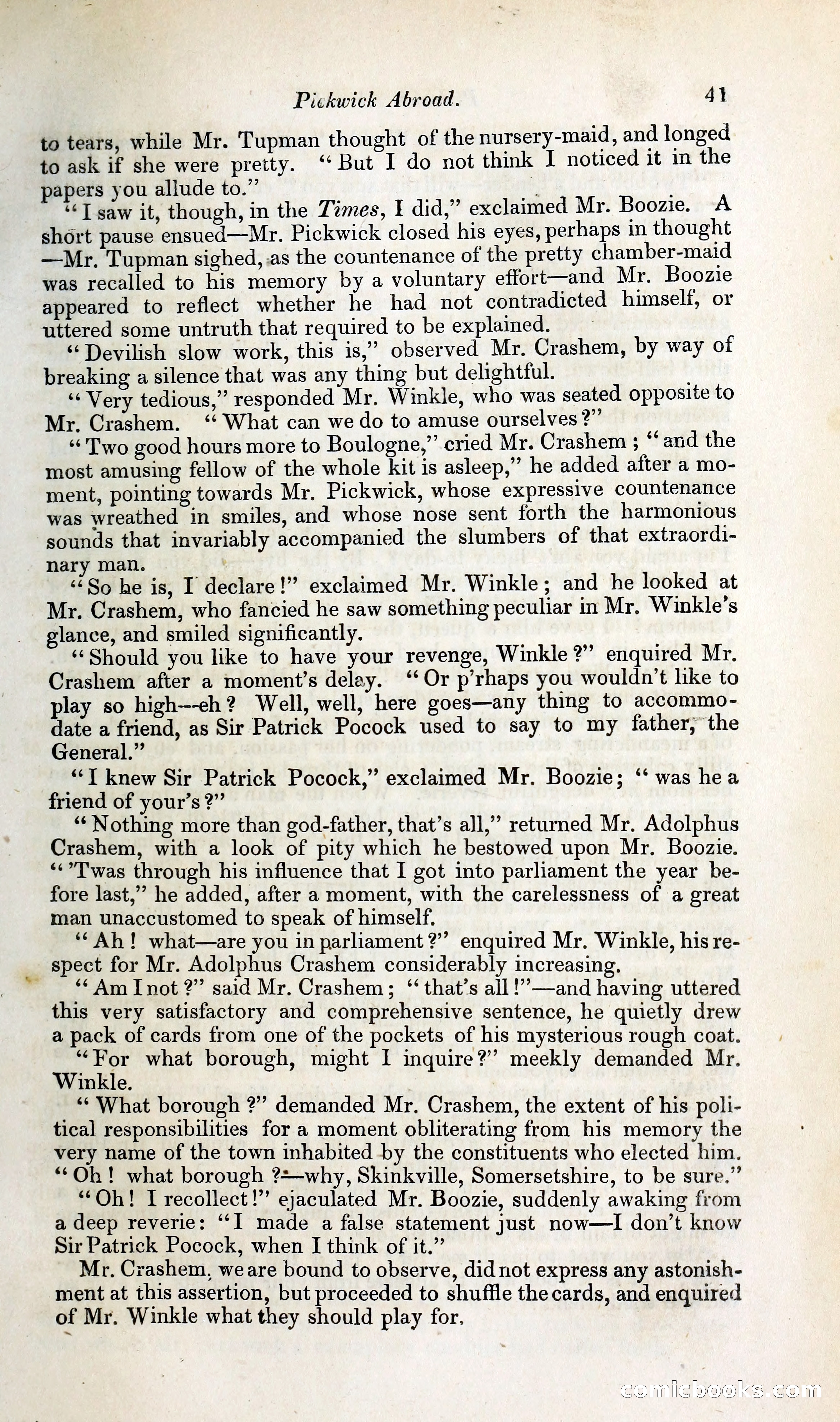 Pickwick Abroad: or, The Tour in France — page 72 of 400