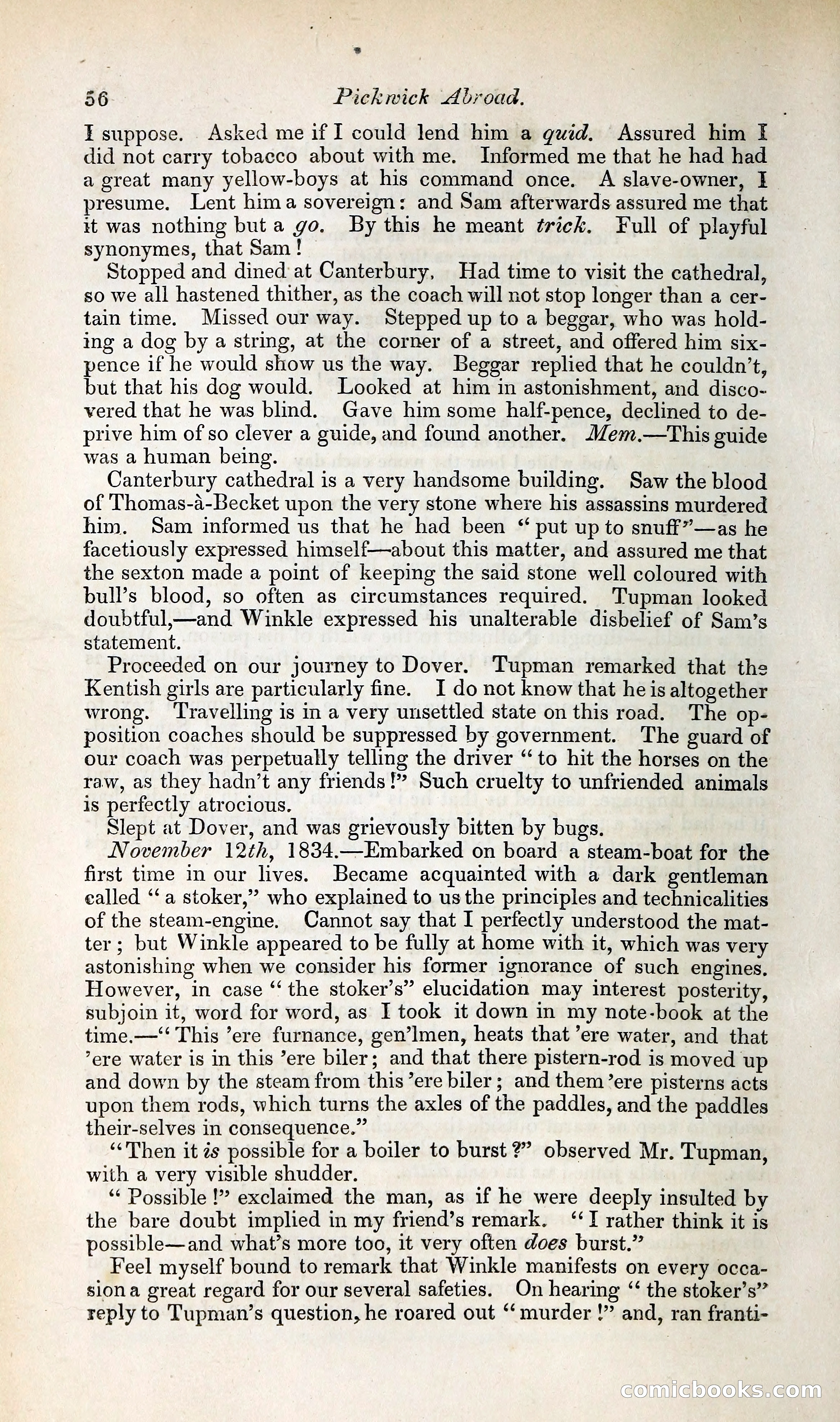 Pickwick Abroad: or, The Tour in France — page 89 of 400