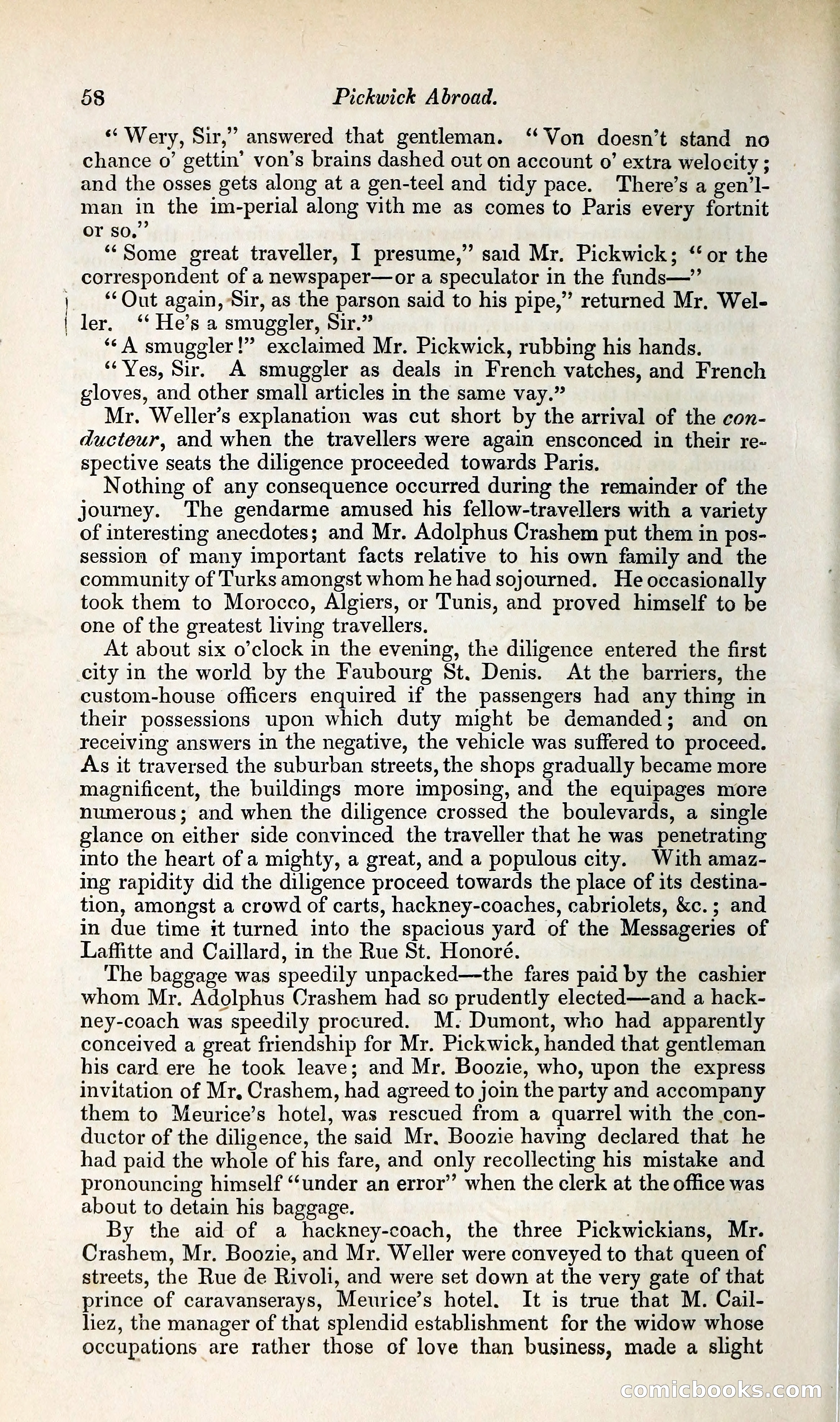 Pickwick Abroad: or, The Tour in France — page 91 of 400