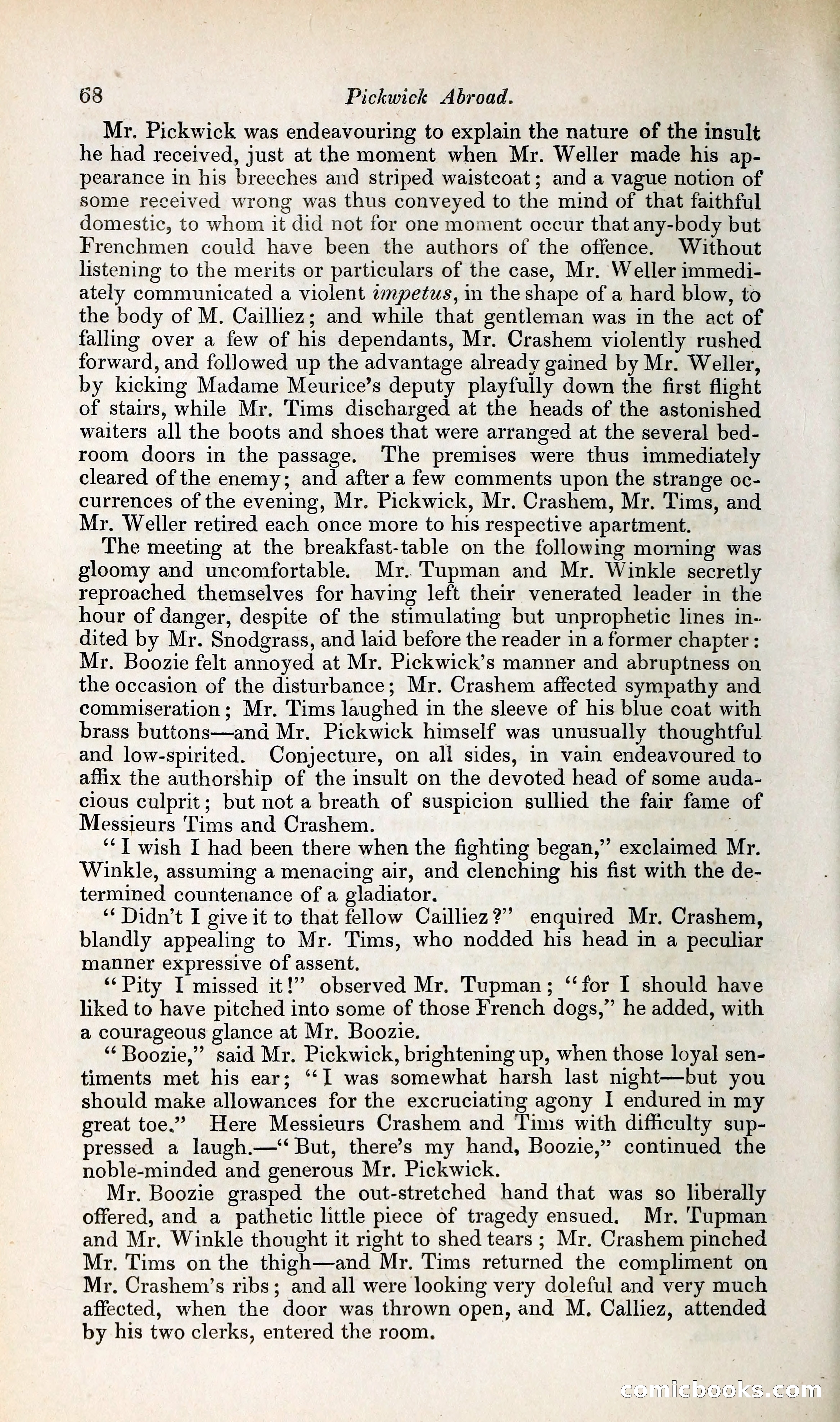 Pickwick Abroad: or, The Tour in France — page 101 of 400