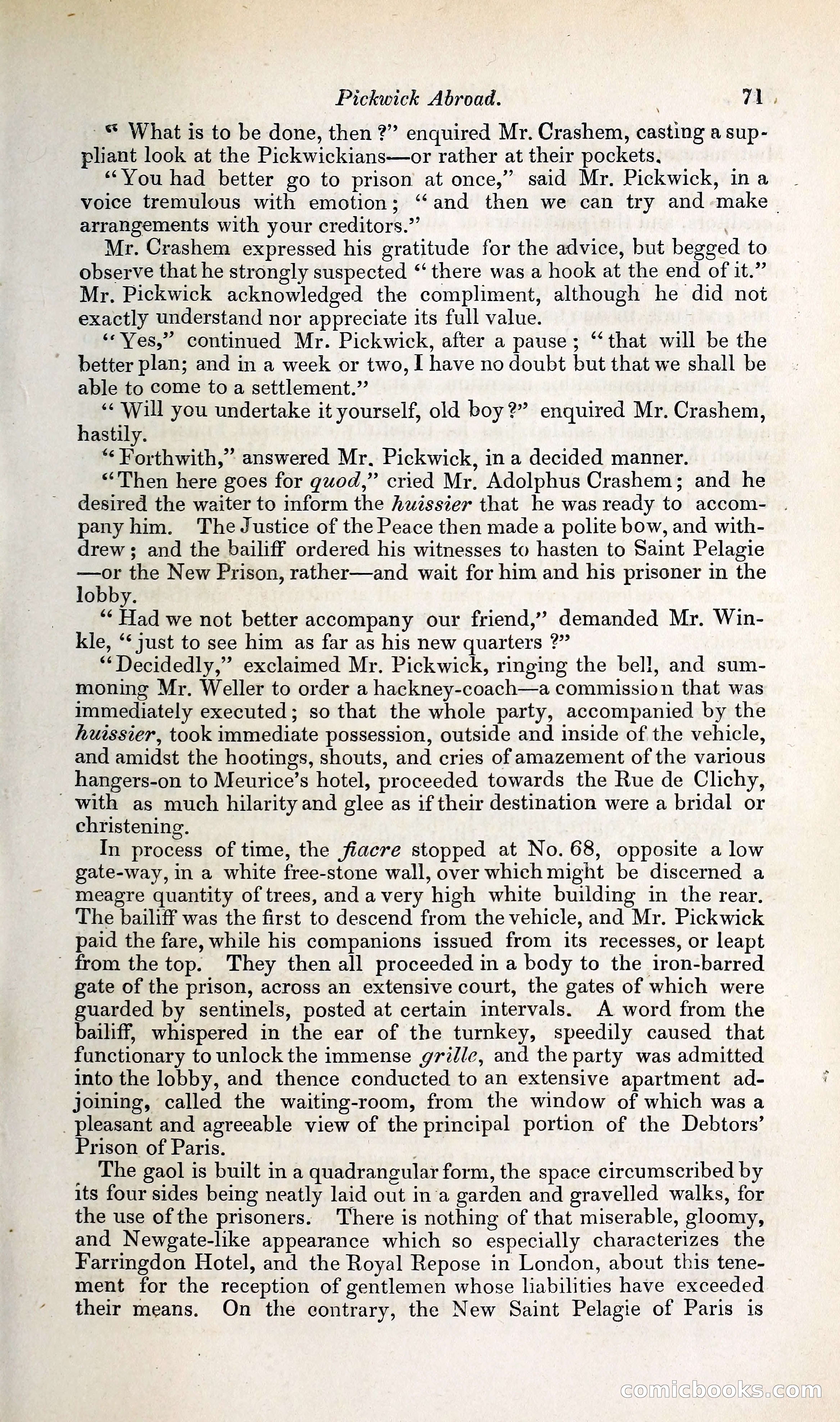 Pickwick Abroad: or, The Tour in France — page 104 of 400