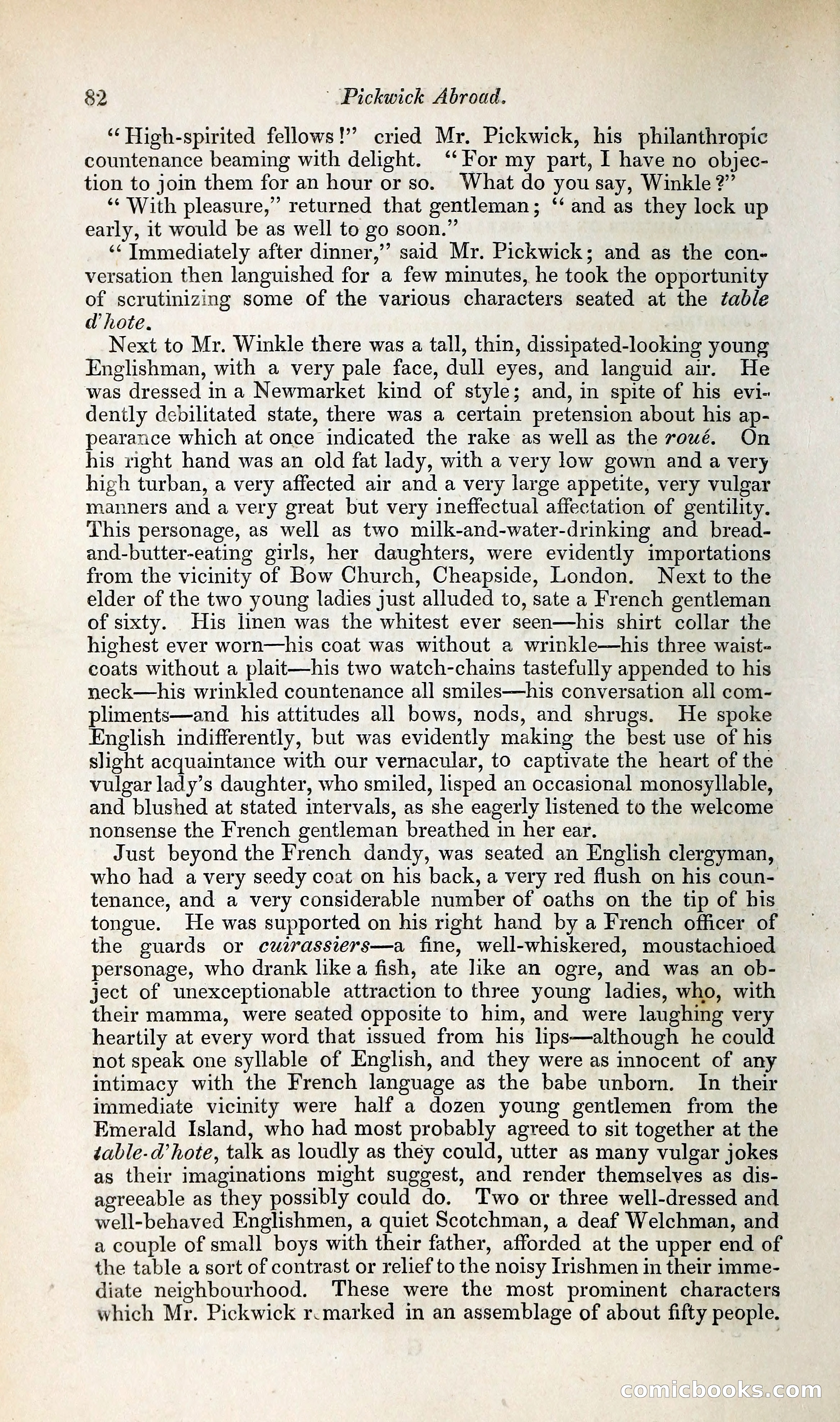 Pickwick Abroad: or, The Tour in France — page 117 of 400