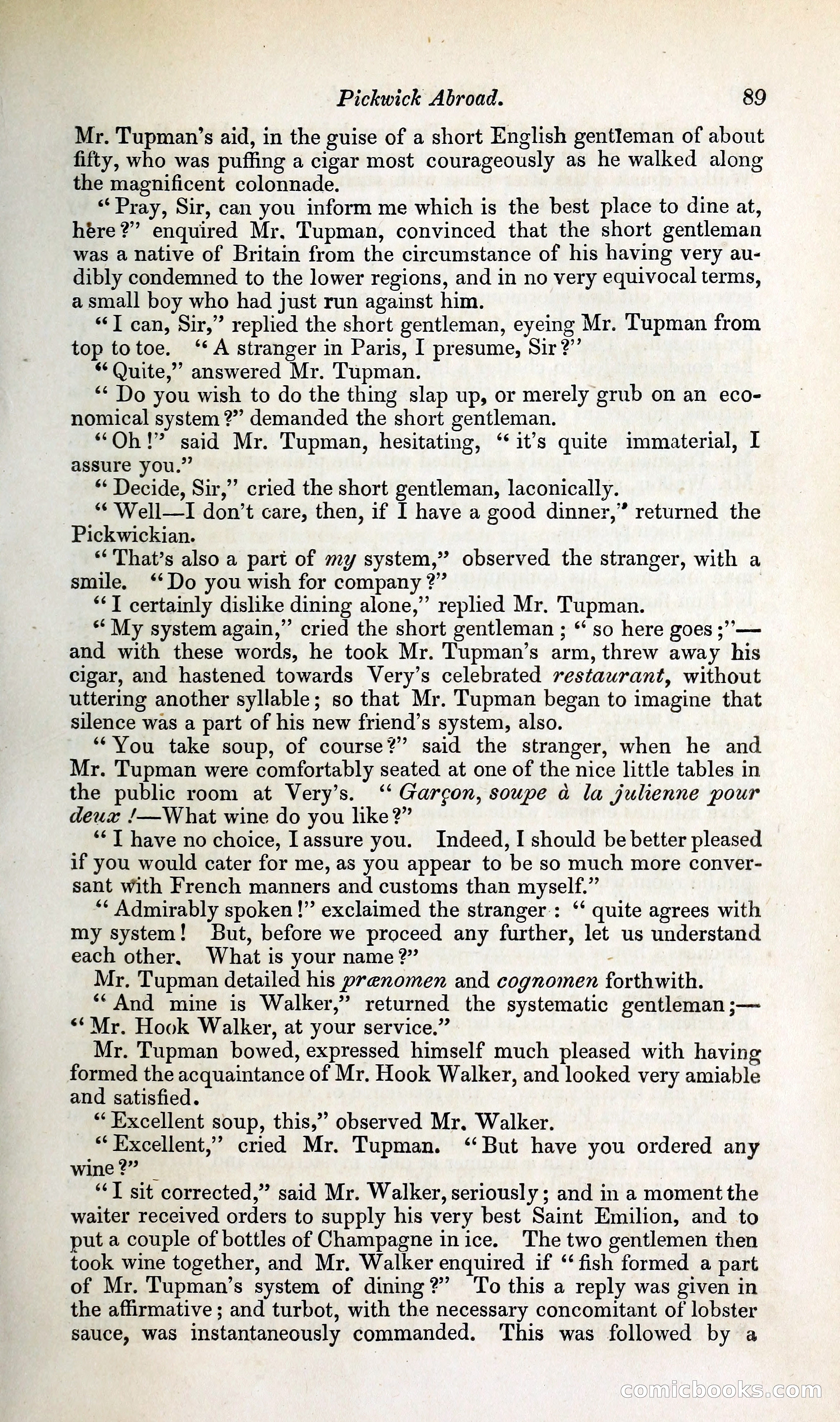 Pickwick Abroad: or, The Tour in France — page 126 of 400