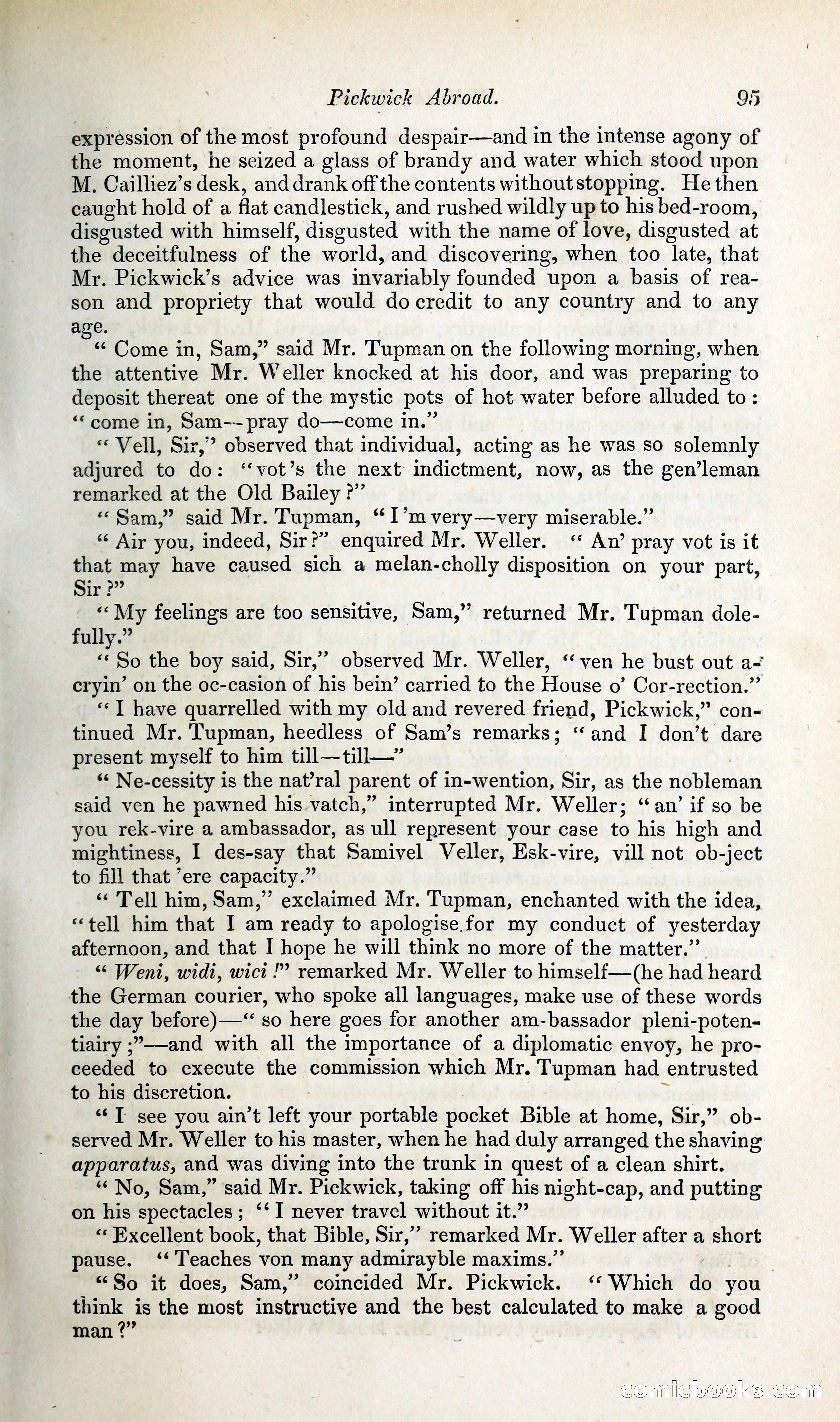 Pickwick Abroad: or, The Tour in France — page 132 of 400