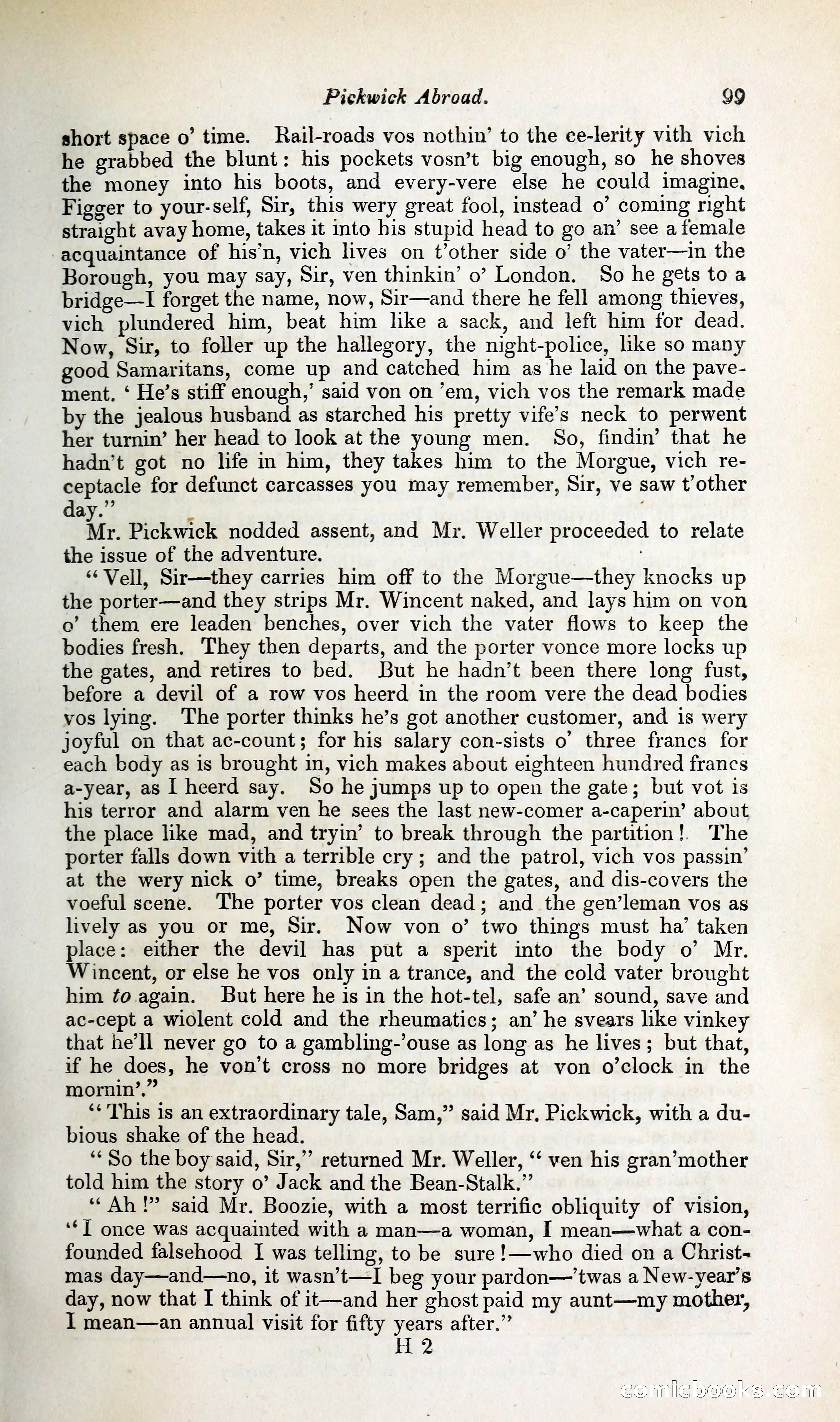 Pickwick Abroad: or, The Tour in France — page 136 of 400