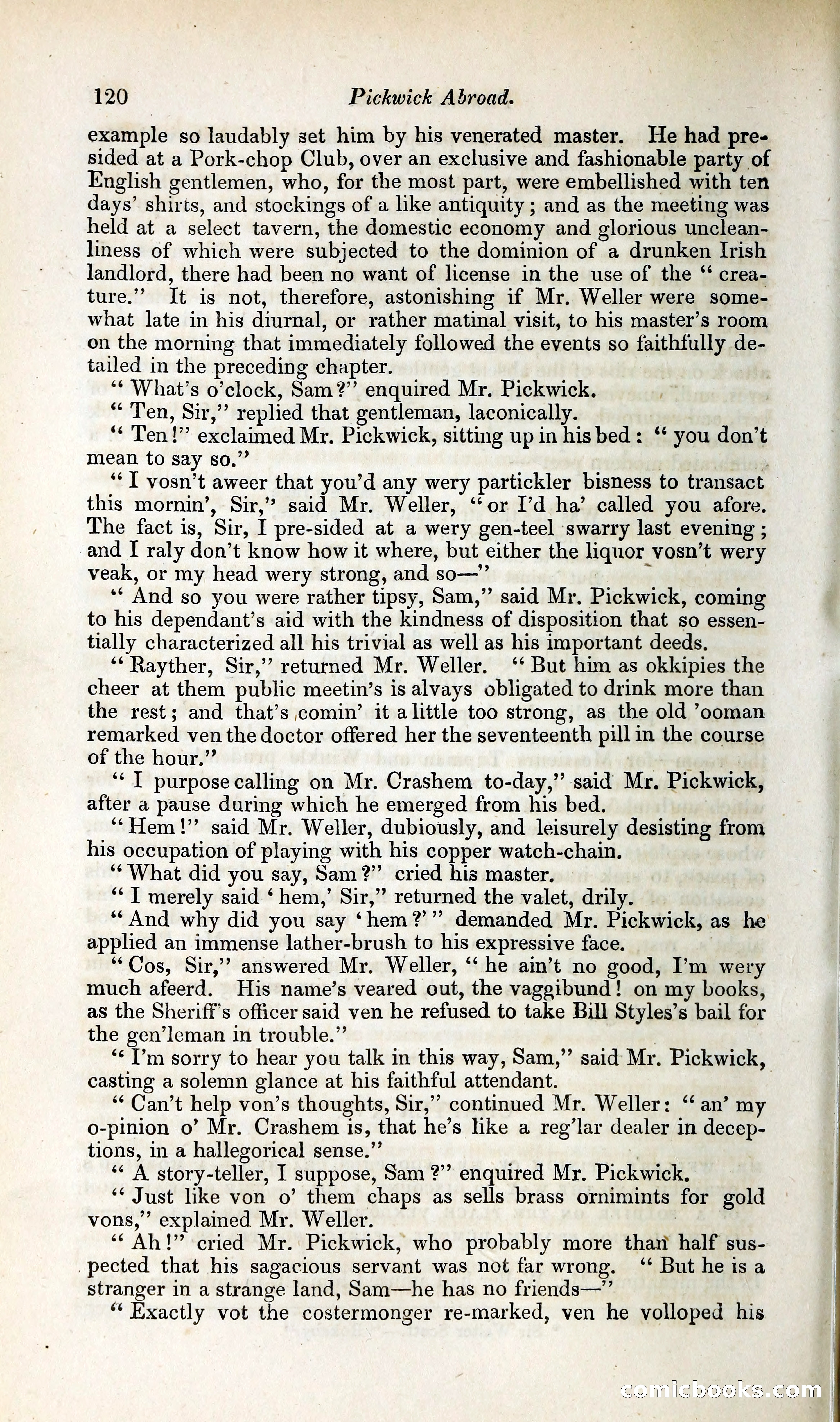 Pickwick Abroad: or, The Tour in France — page 161 of 400